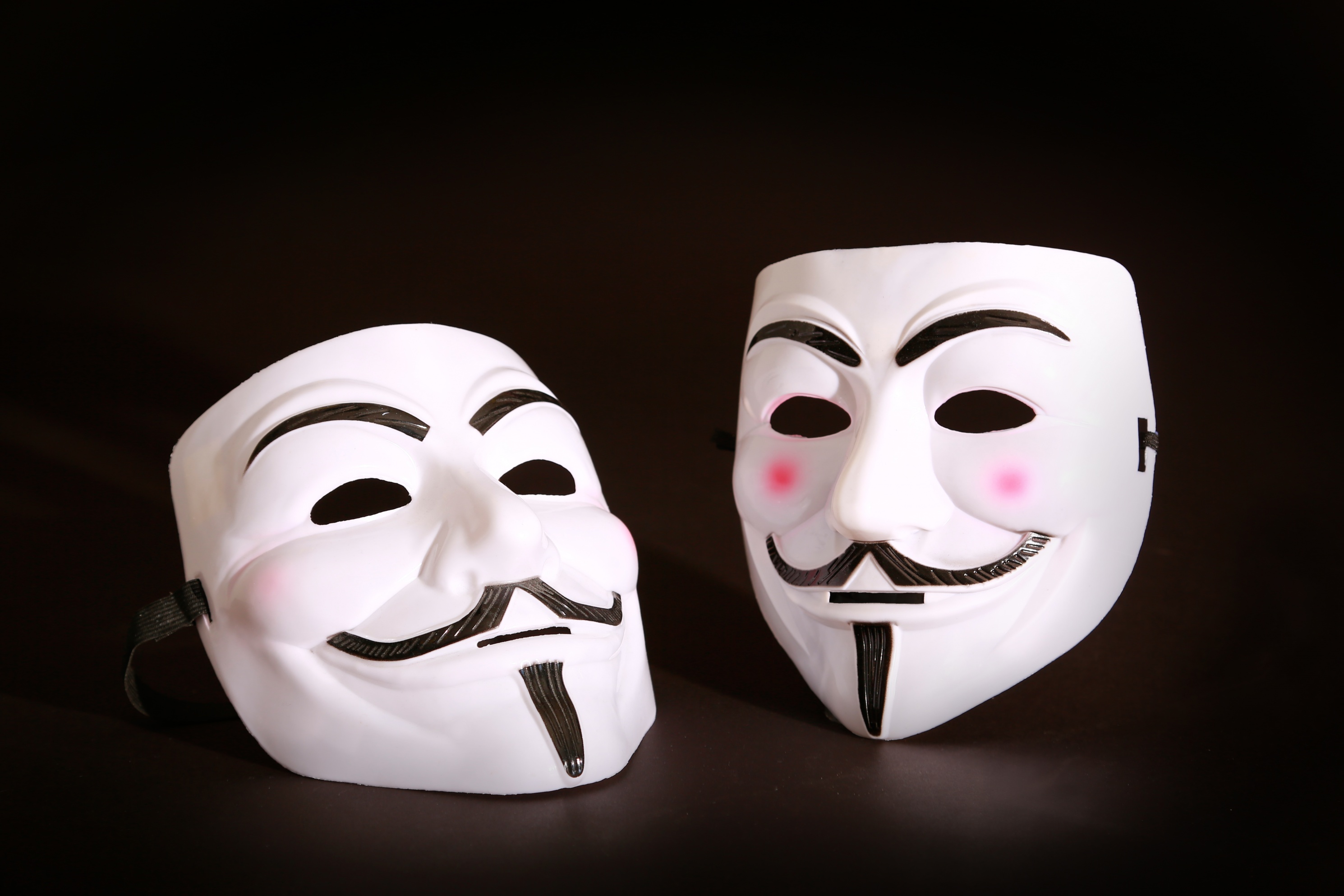 Guy-Fawkes-Maske - Occupy-Maske - Vendetta-Maske - Anonymus (Heinz Nixdorf MuseumsForum CC BY-NC-SA)