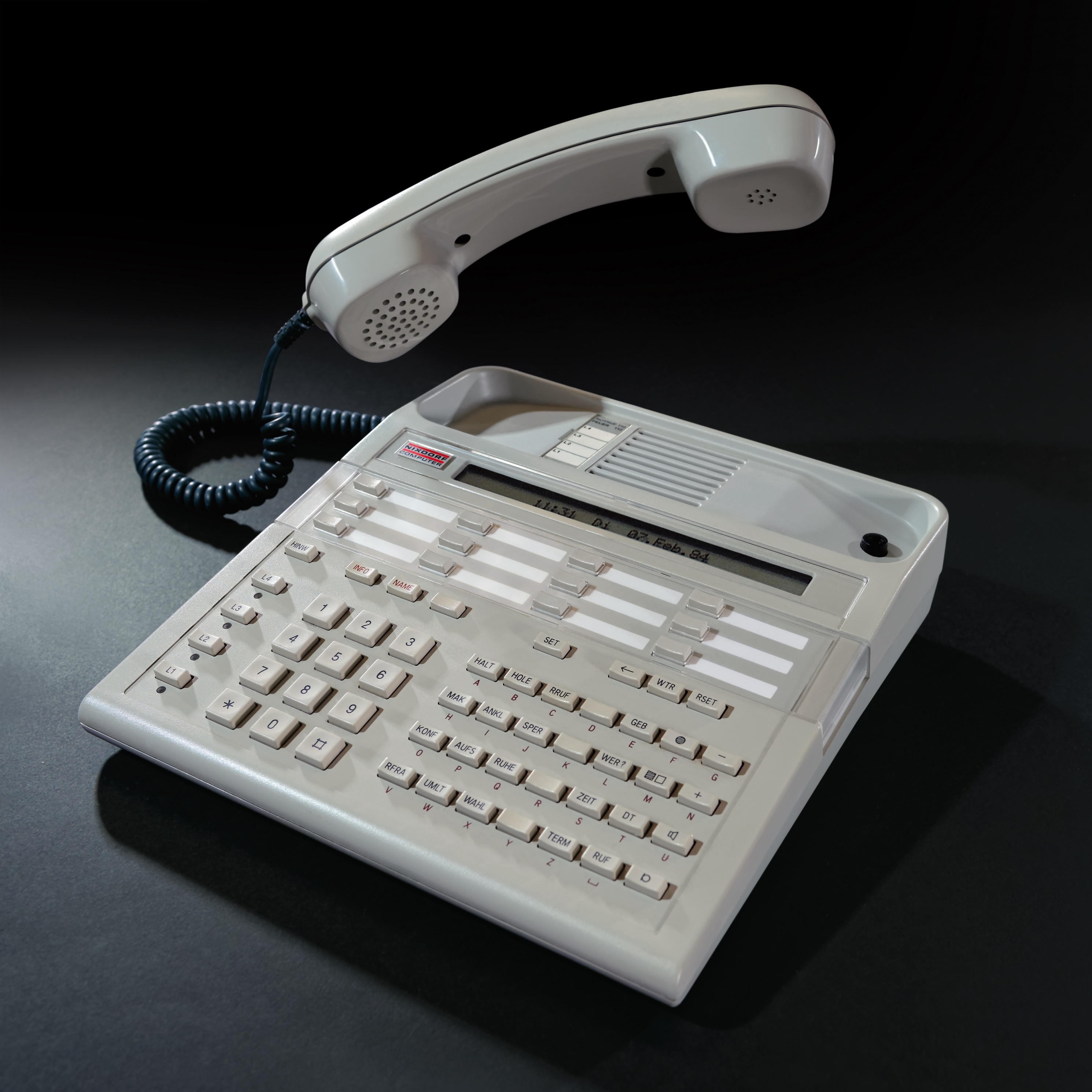 Nixdorf ISDN-System 8818 Digifon Komfort 21 (Heinz Nixdorf MuseumsForum CC BY-NC-SA)
