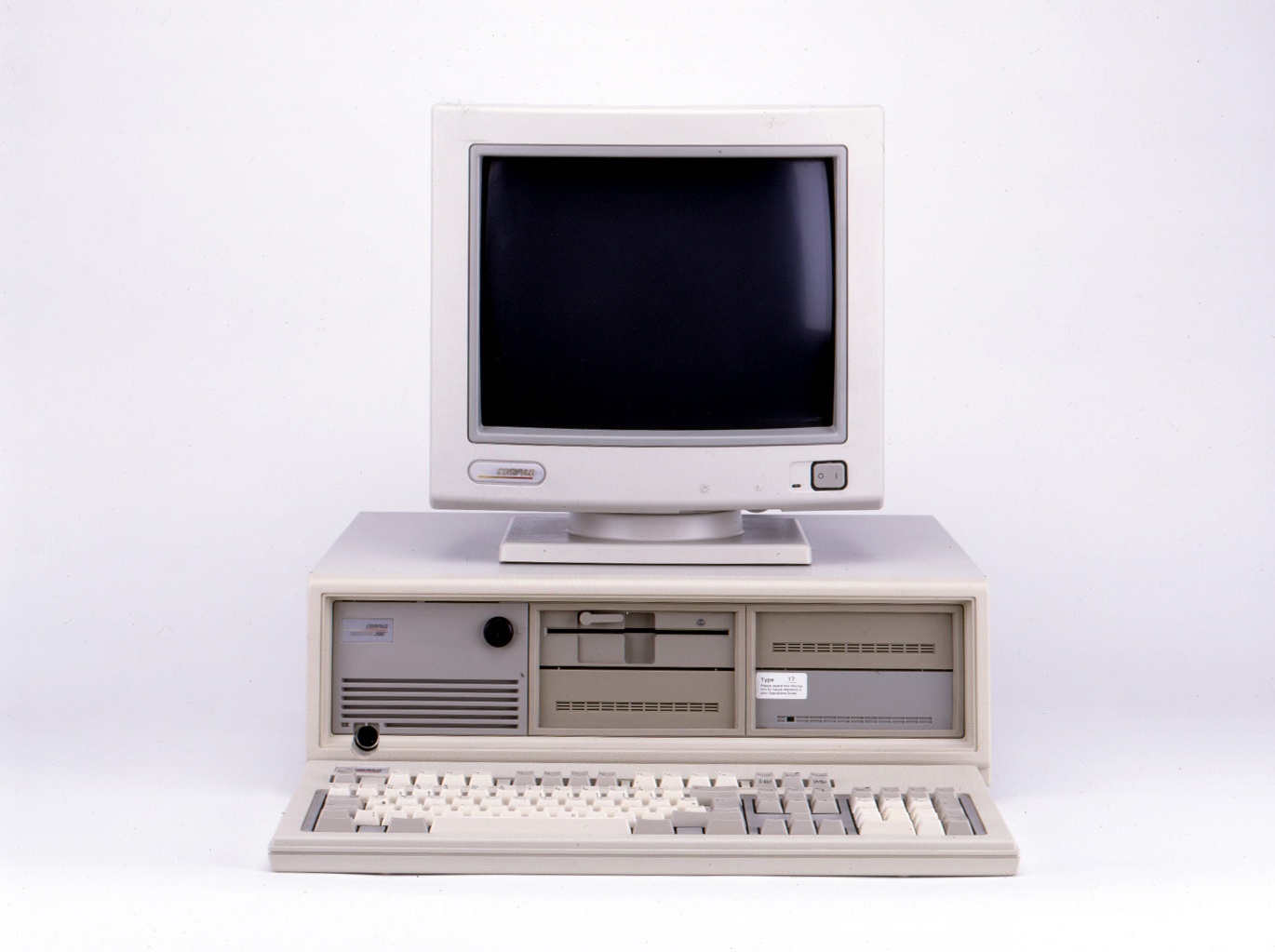 Compaq Deskpro 386 Mod. 2570 (Heinz Nixdorf MuseumsForum CC BY-NC-SA)