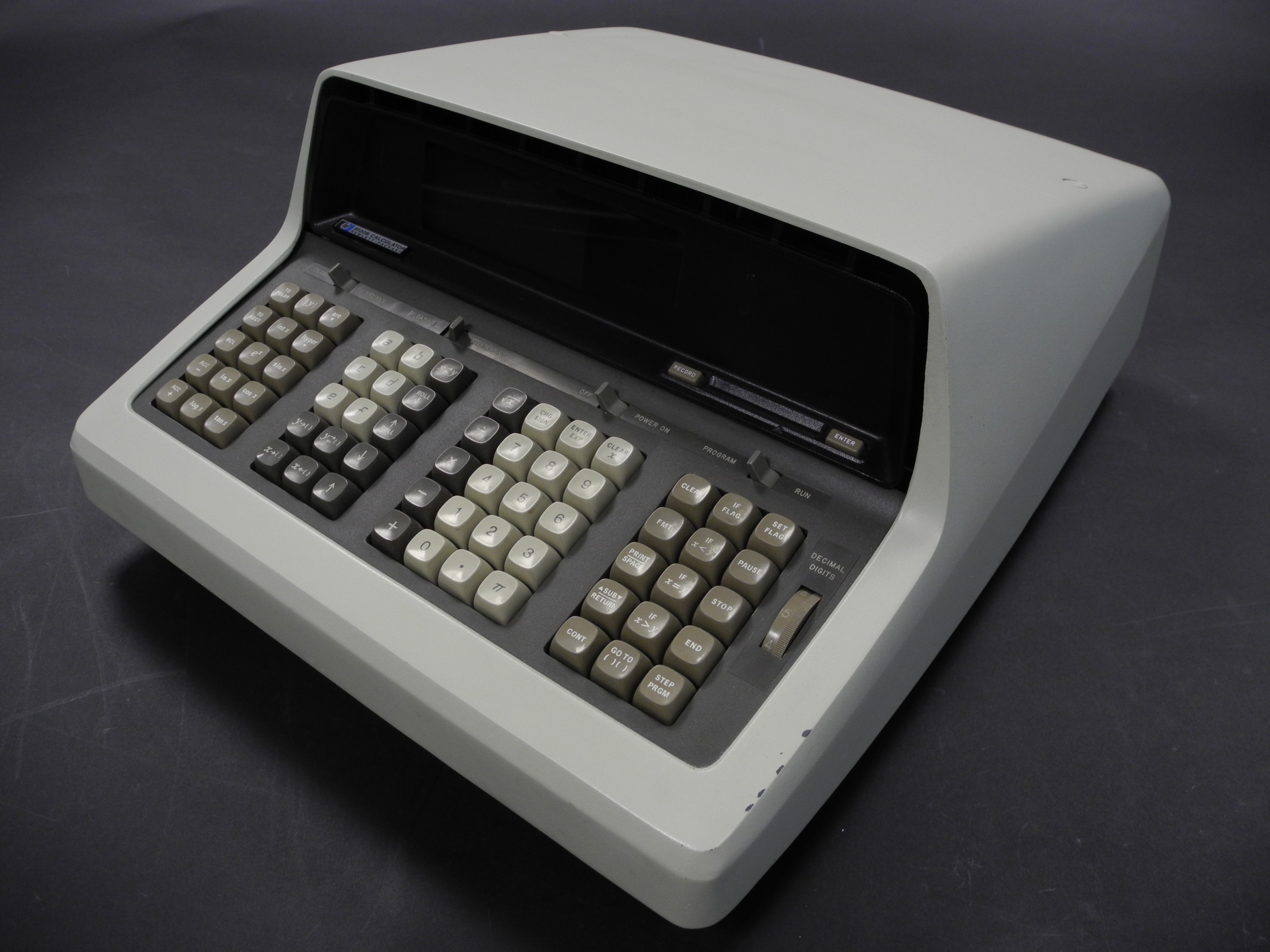 Hewlett Packard Mod. HP- 9100 B Calculator (Heinz Nixdorf MuseumsForum CC BY-NC-SA)
