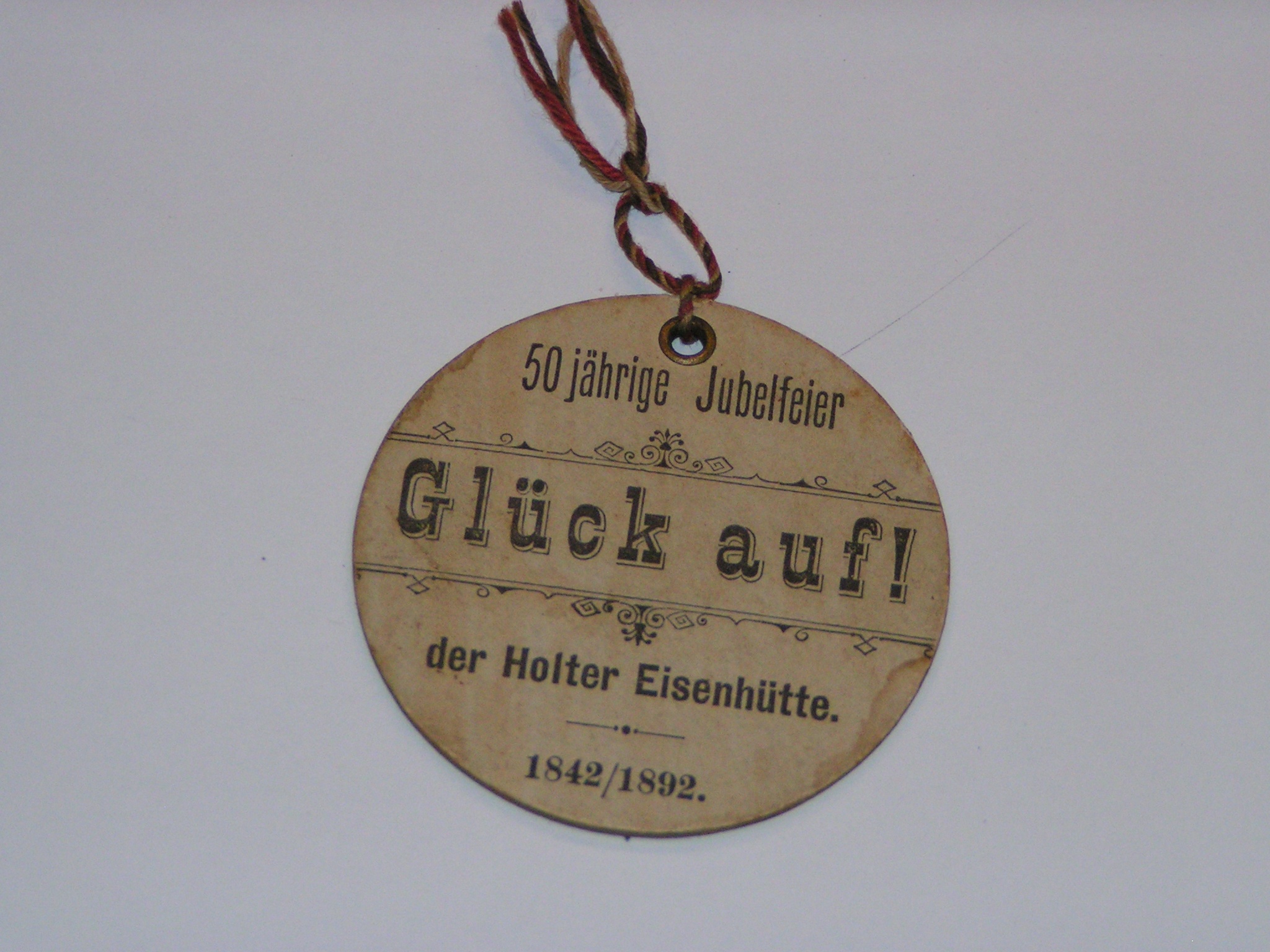 Jubiläumsmedaille (Förderverein Industriemuseum Schloß Holte-Stukenbrock e.V. CC BY-NC-SA)