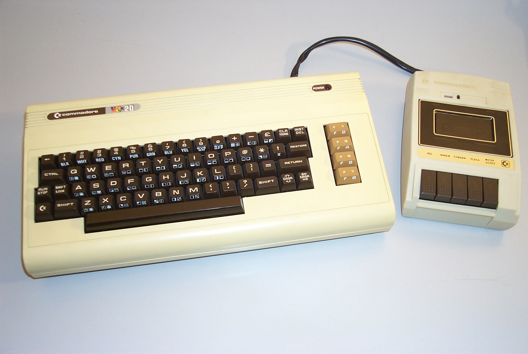Commodore Mod. VC 20 (Heinz Nixdorf MuseumsForum CC BY-NC-SA)