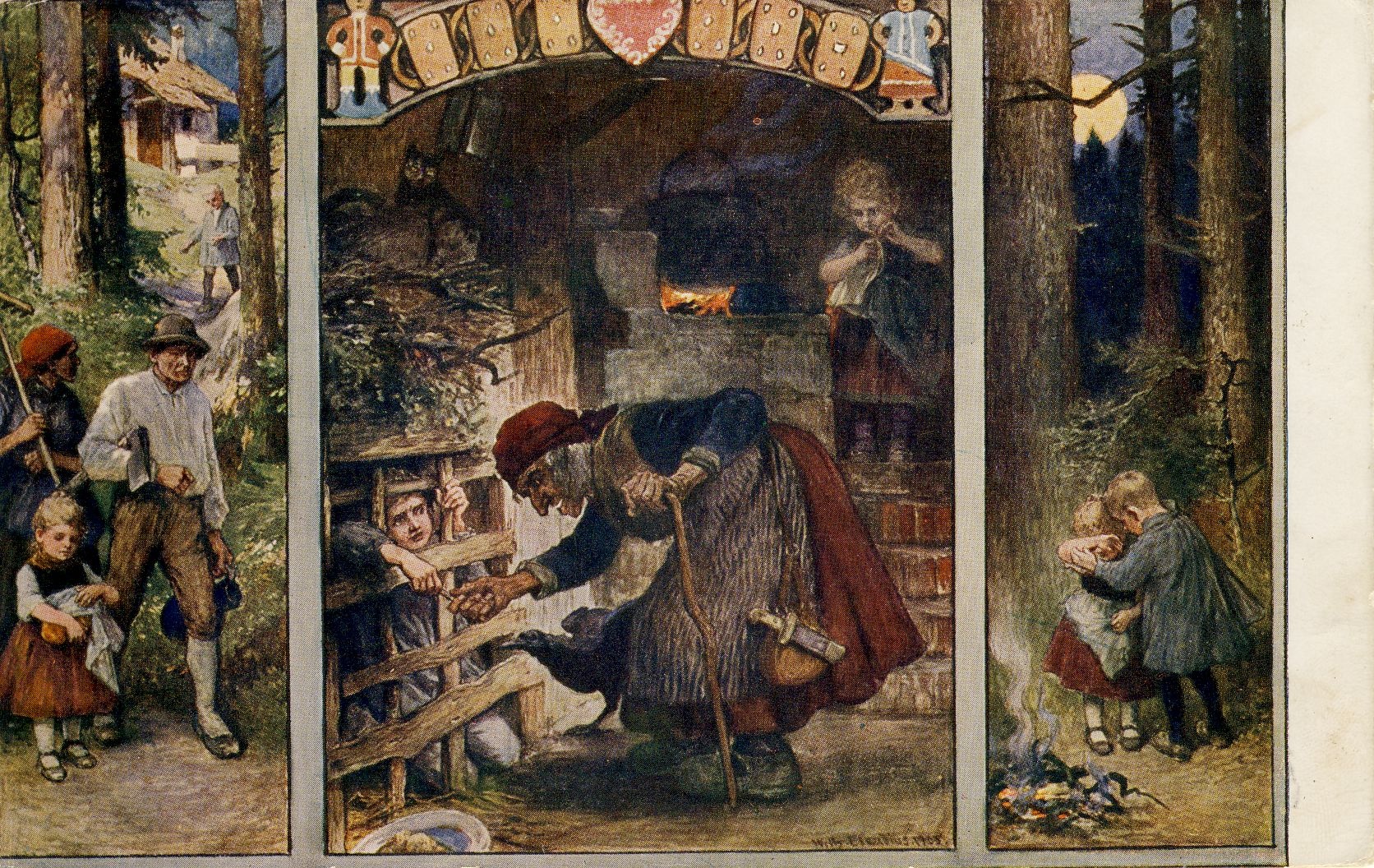 Hänsel und Gretel (Deutsches Märchen- und Wesersagenmuseum CC BY-NC-SA)