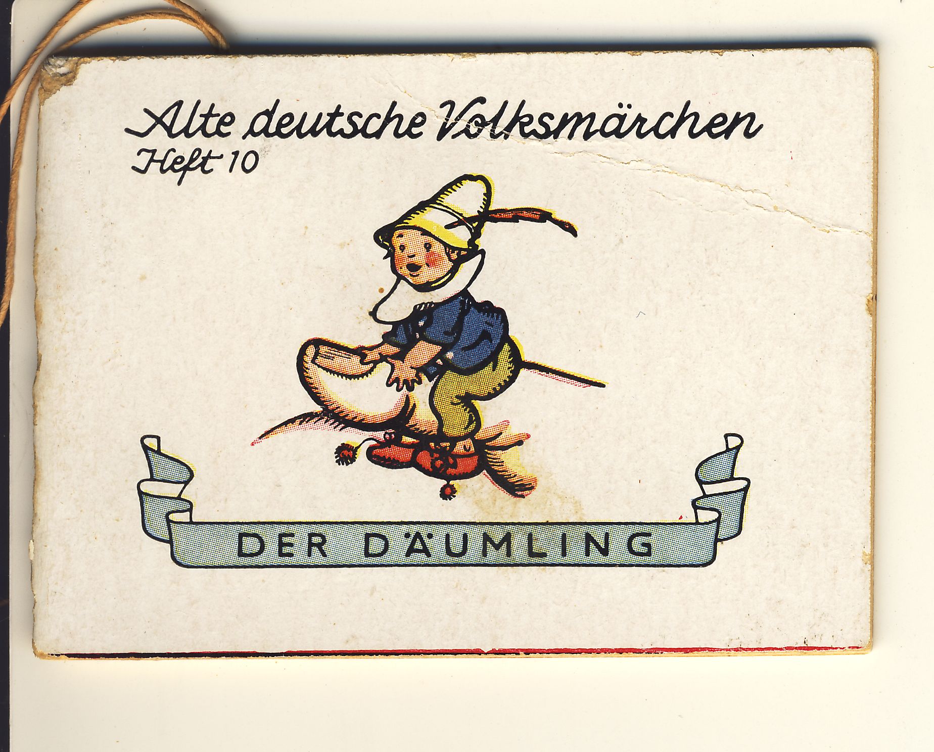 Der Däumling Märchenheft (Deutsches Märchen- und Wesersagenmuseum CC BY-NC-SA)