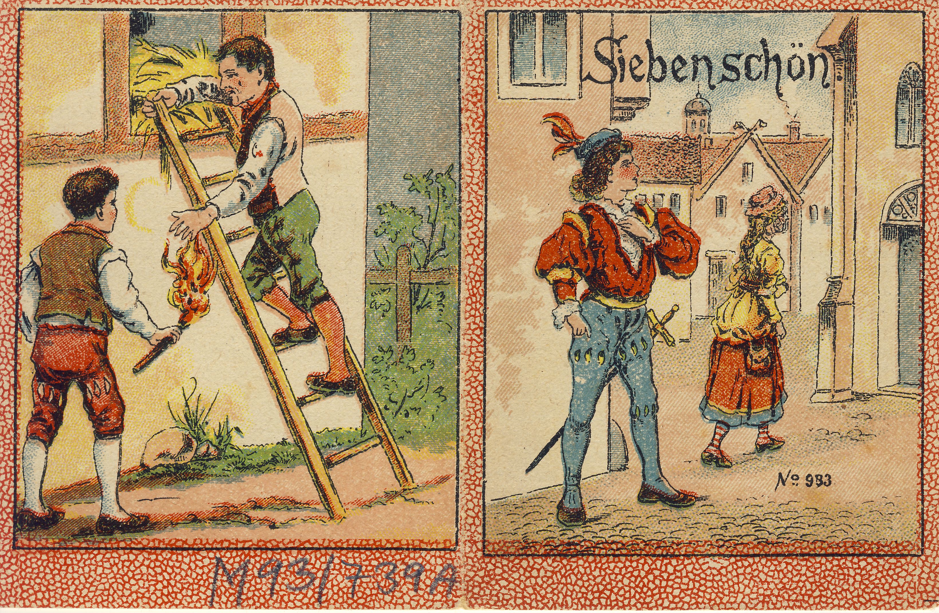 Siebenschön Märchensammelheft (Deutsches Märchen- und Wesersagenmuseum CC BY-NC-SA)