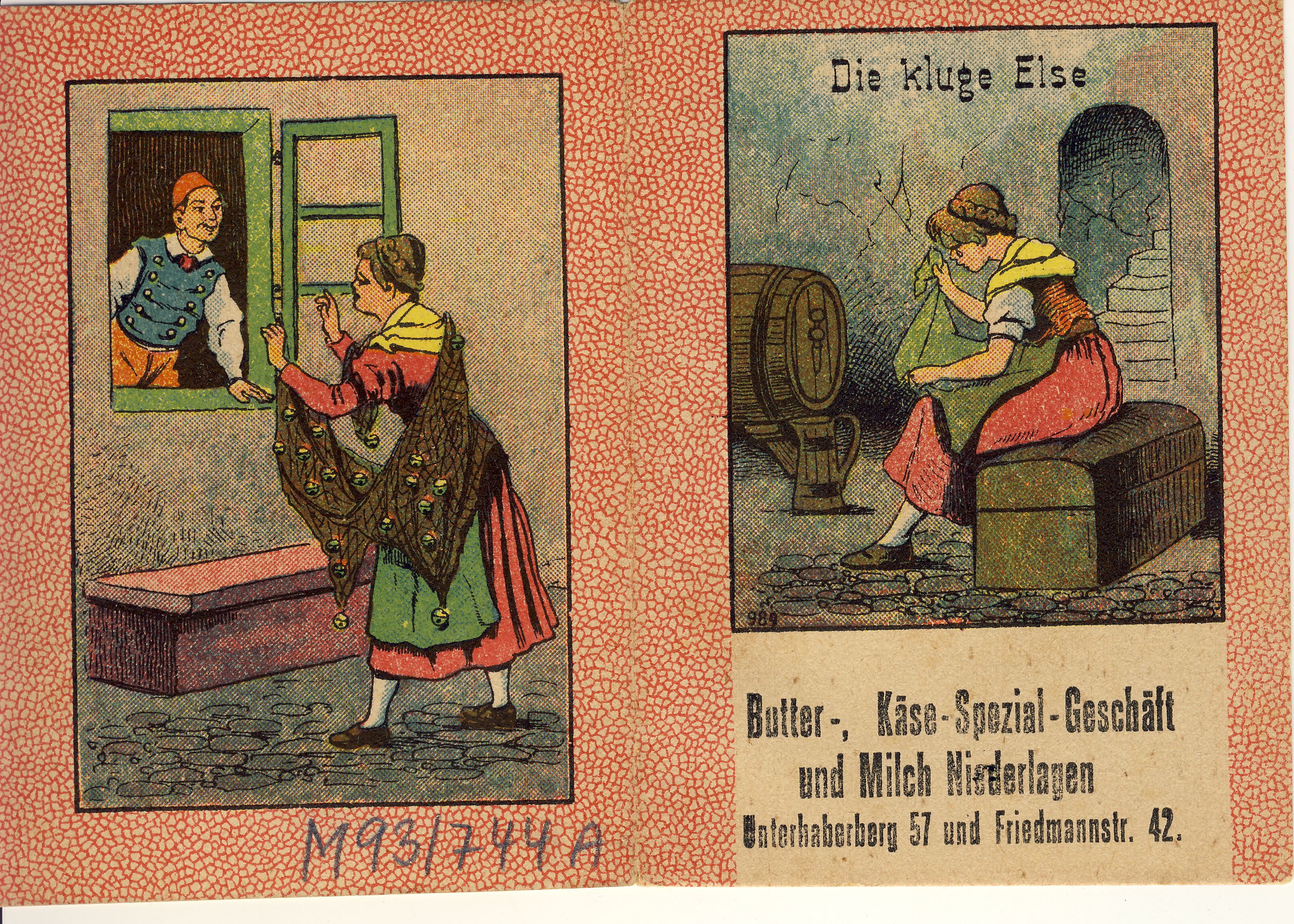Die kluge Else Märchensammelheft (Deutsches Märchen- und Wesersagenmuseum CC BY-NC-SA)
