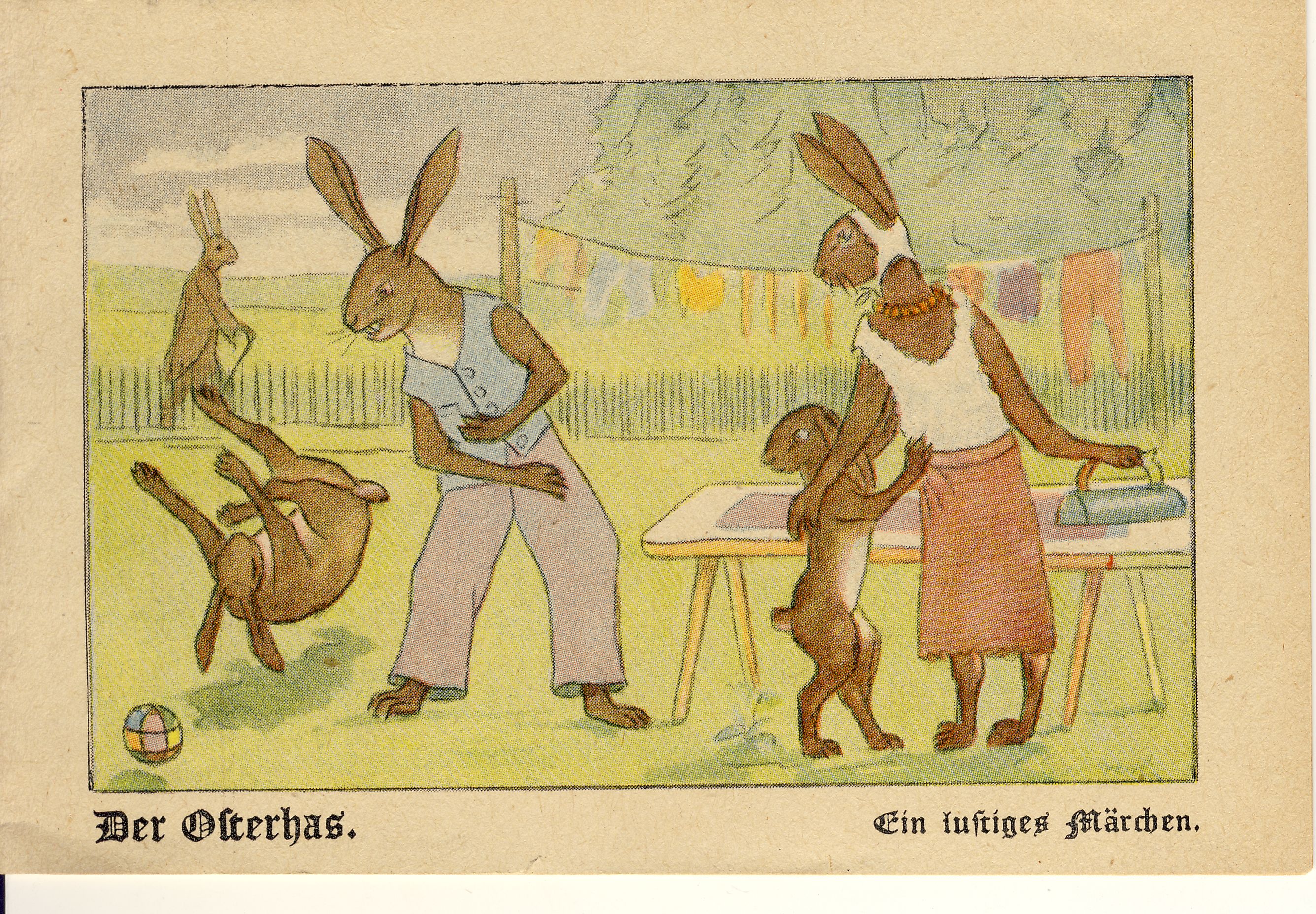 Der Osterhas Märchensammelheft (Deutsches Märchen- und Wesersagenmuseum CC BY-NC-SA)