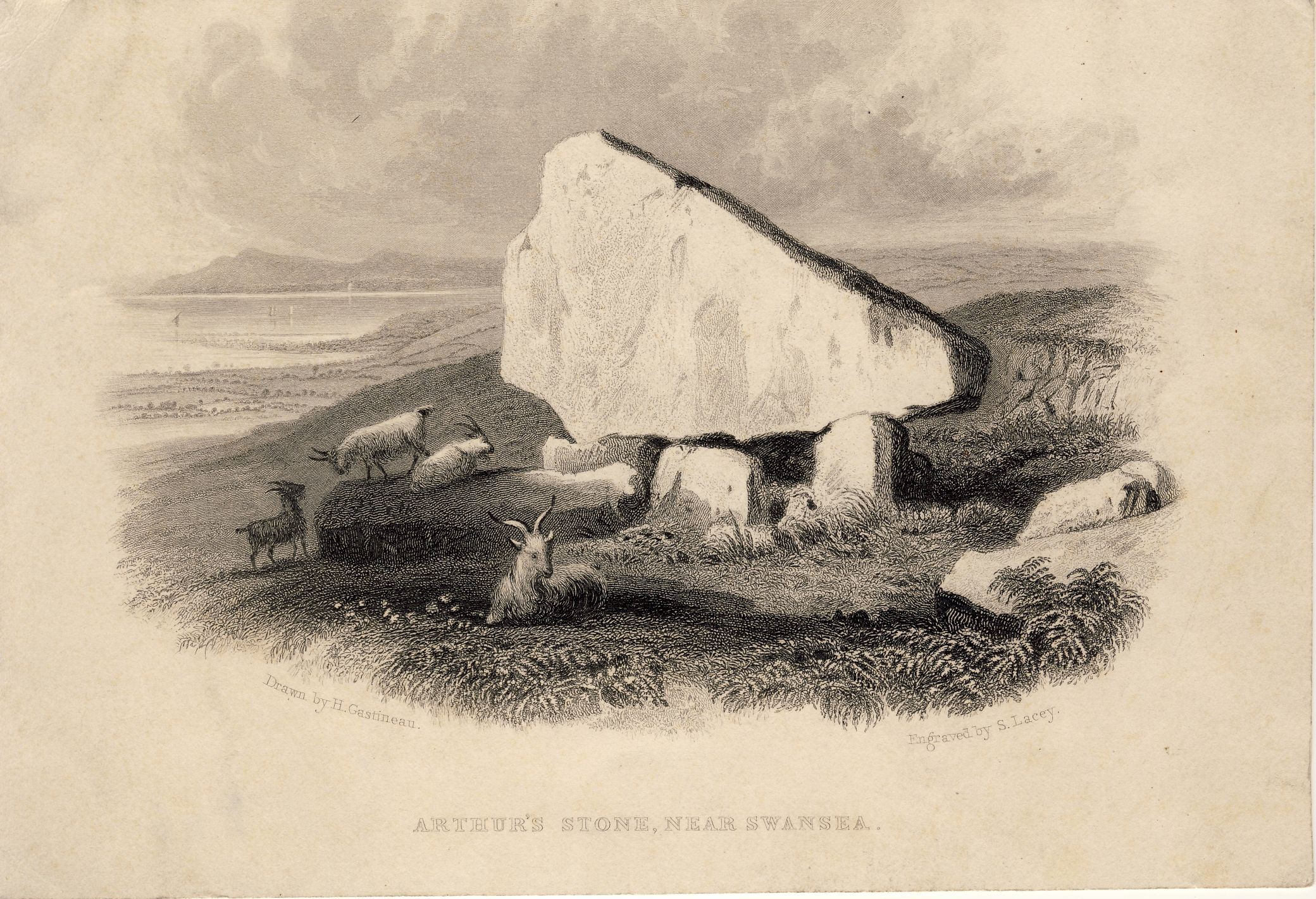 Arthur’s Stone, near Swansea (Deutsches Märchen- und Wesersagenmuseum CC BY-NC-SA)
