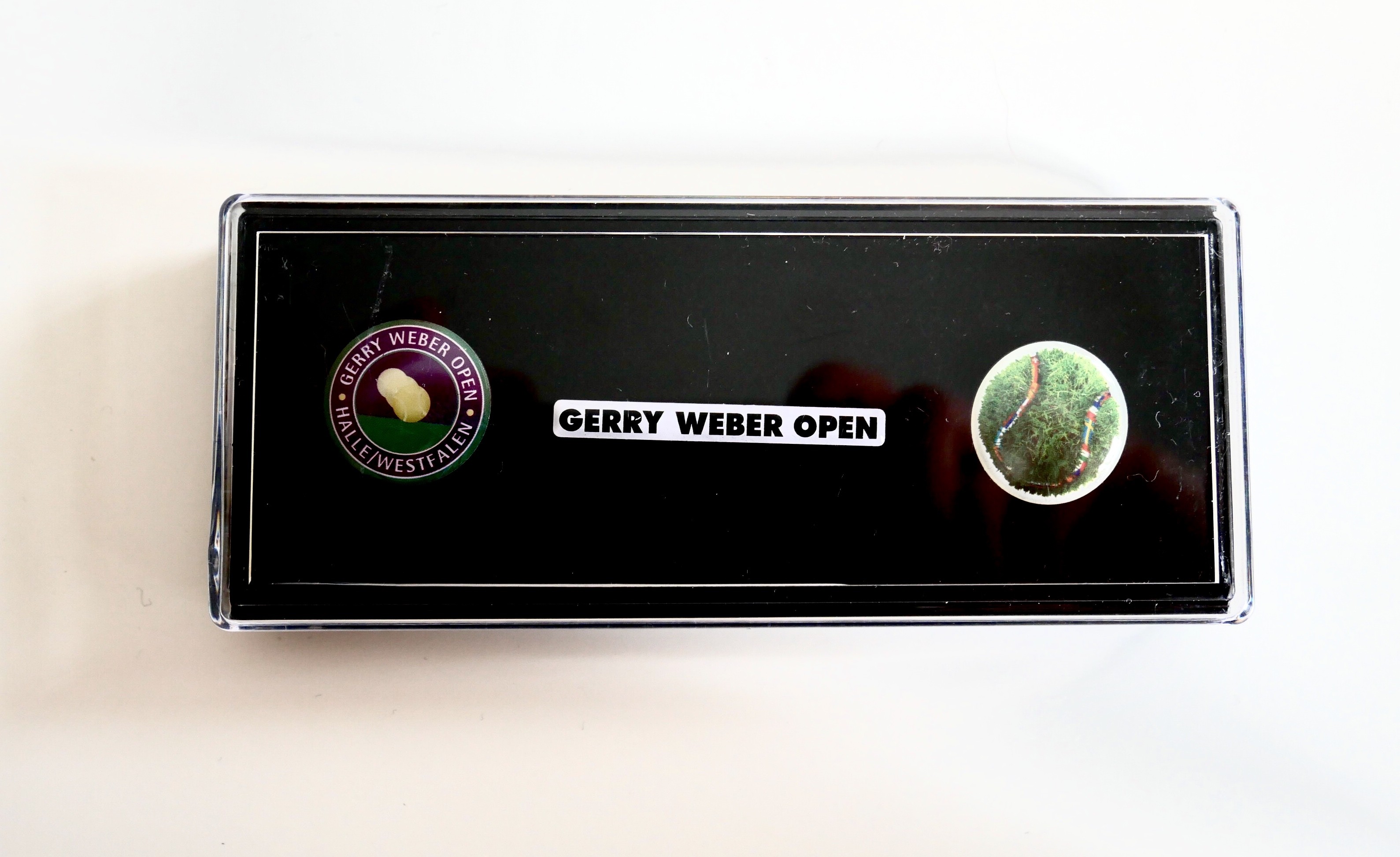 Buttons "Gerry Weber Open" (Museum Haller ZeitRäume CC BY-NC-SA)