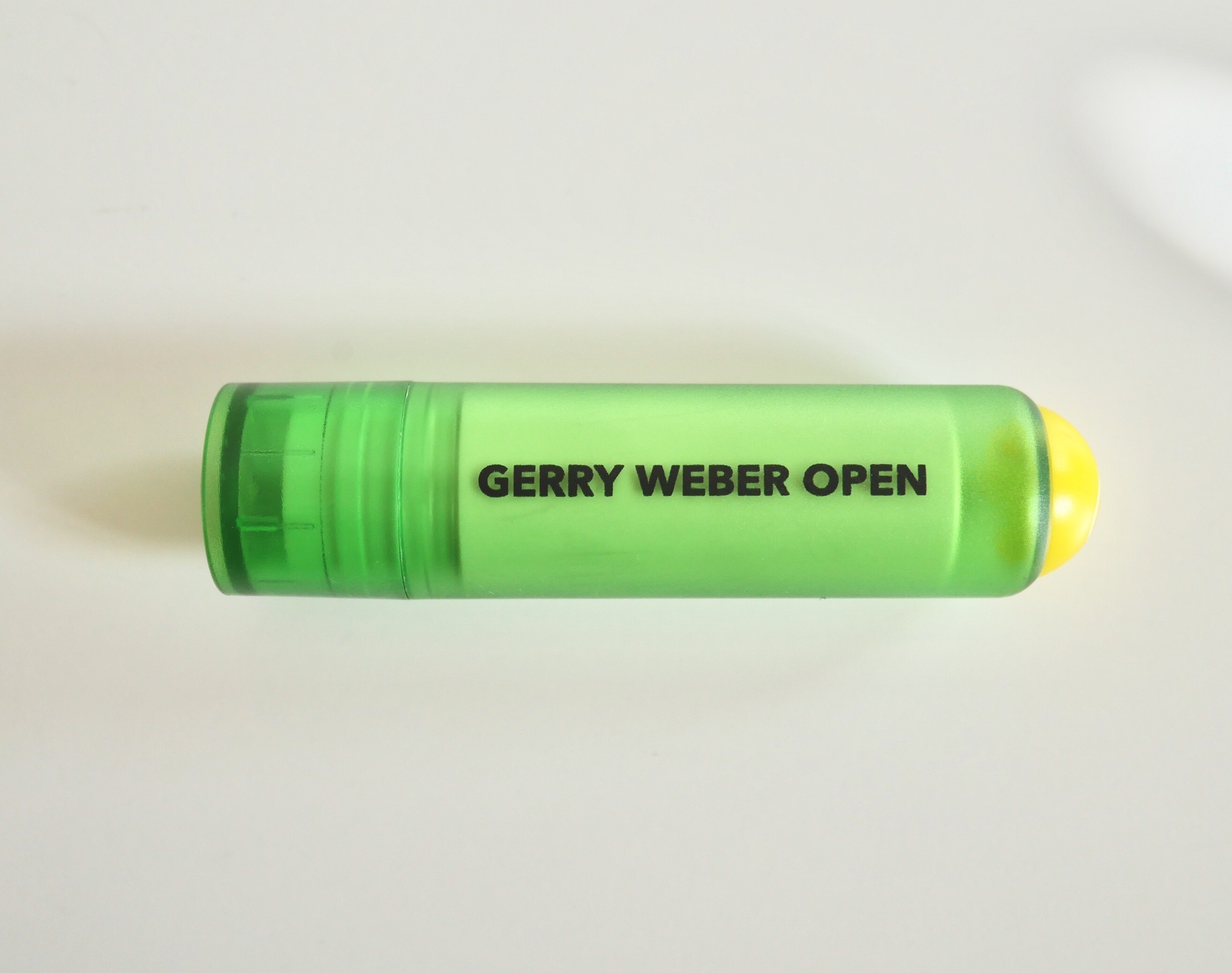 Lippenpflegestift "Gerry Weber Open" (Museum Haller ZeitRäume CC BY-NC-SA)