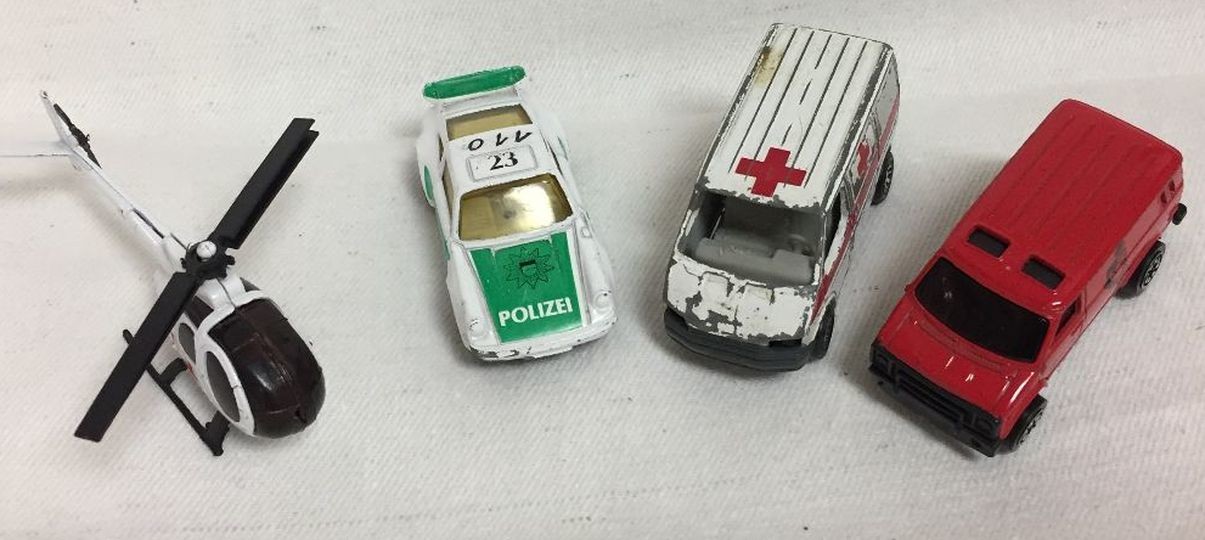 Spielzeugmodelle (Krankenhausmuseum Bielefeld e.V. CC BY-NC-SA)