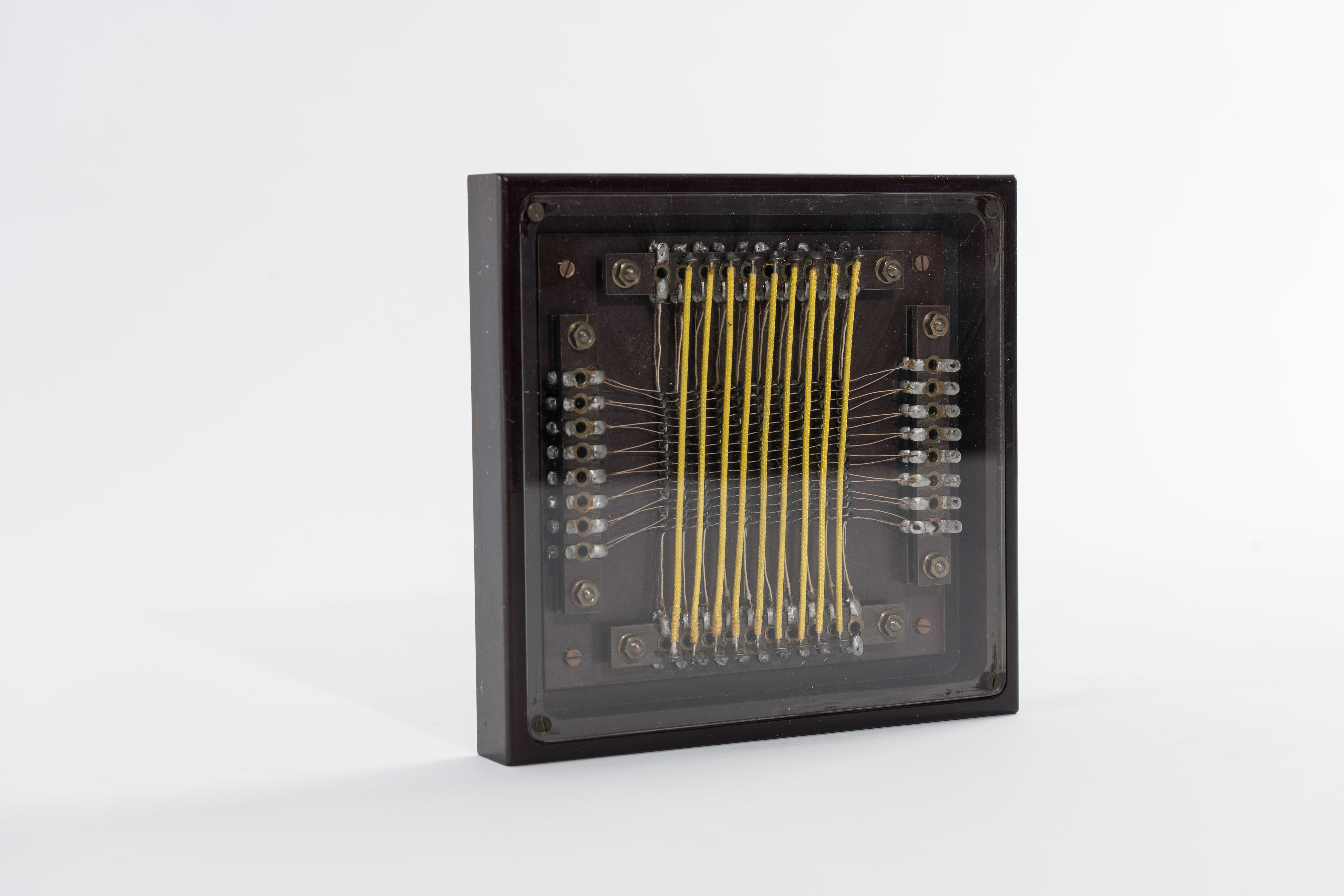 Ferritkernspeicher des G3-Elektronenrechners (Heinz Nixdorf MuseumsForum CC BY-NC-SA)