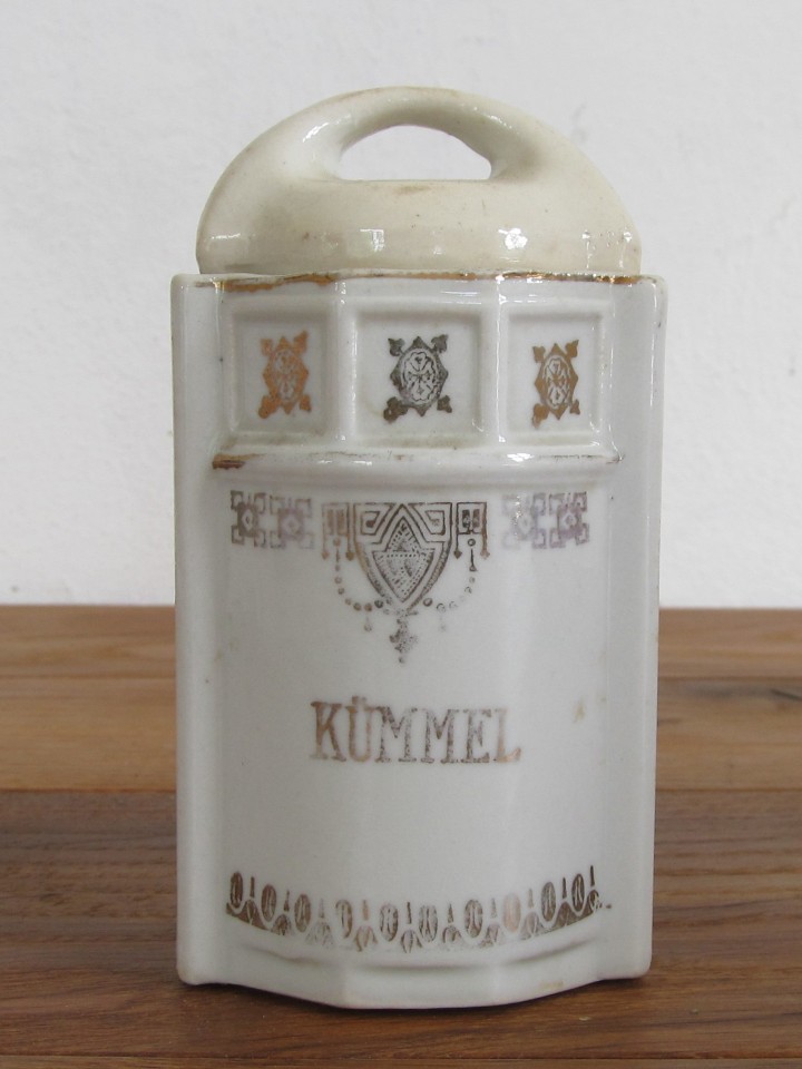 Vorratsbehälter für Kümmel (Museumsschule Hiddenhausen CC BY-NC-SA)