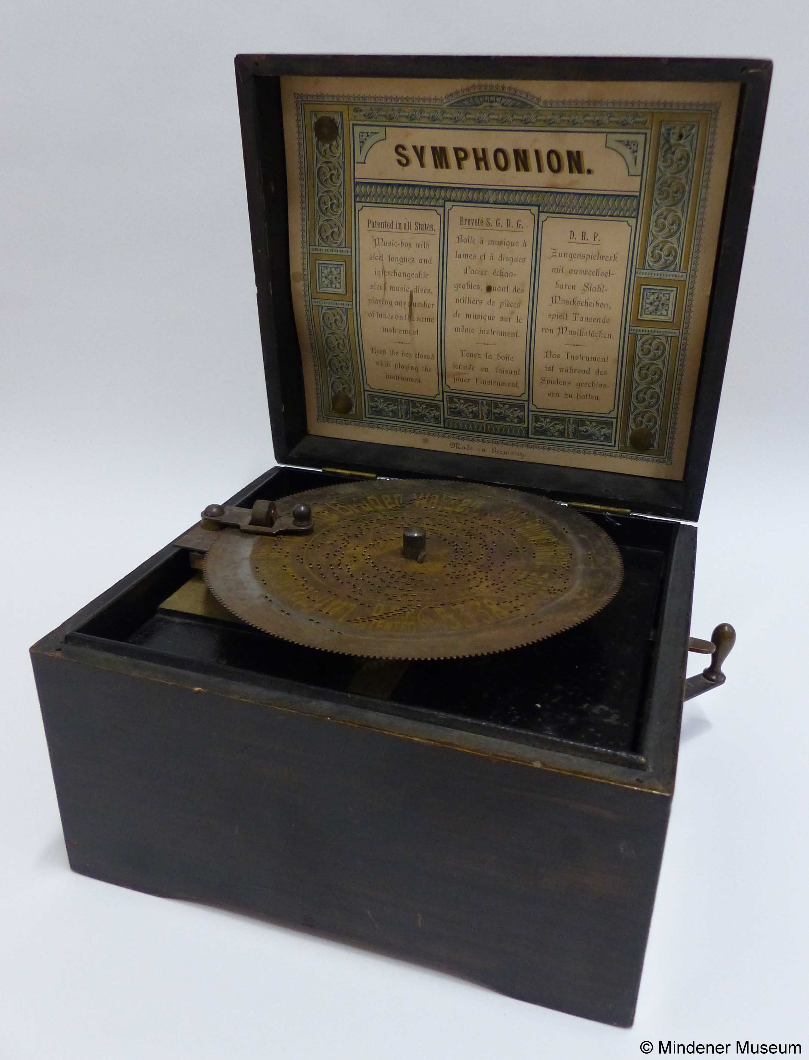 "Symphonion Simplex" (Mindener Museum RR-R)