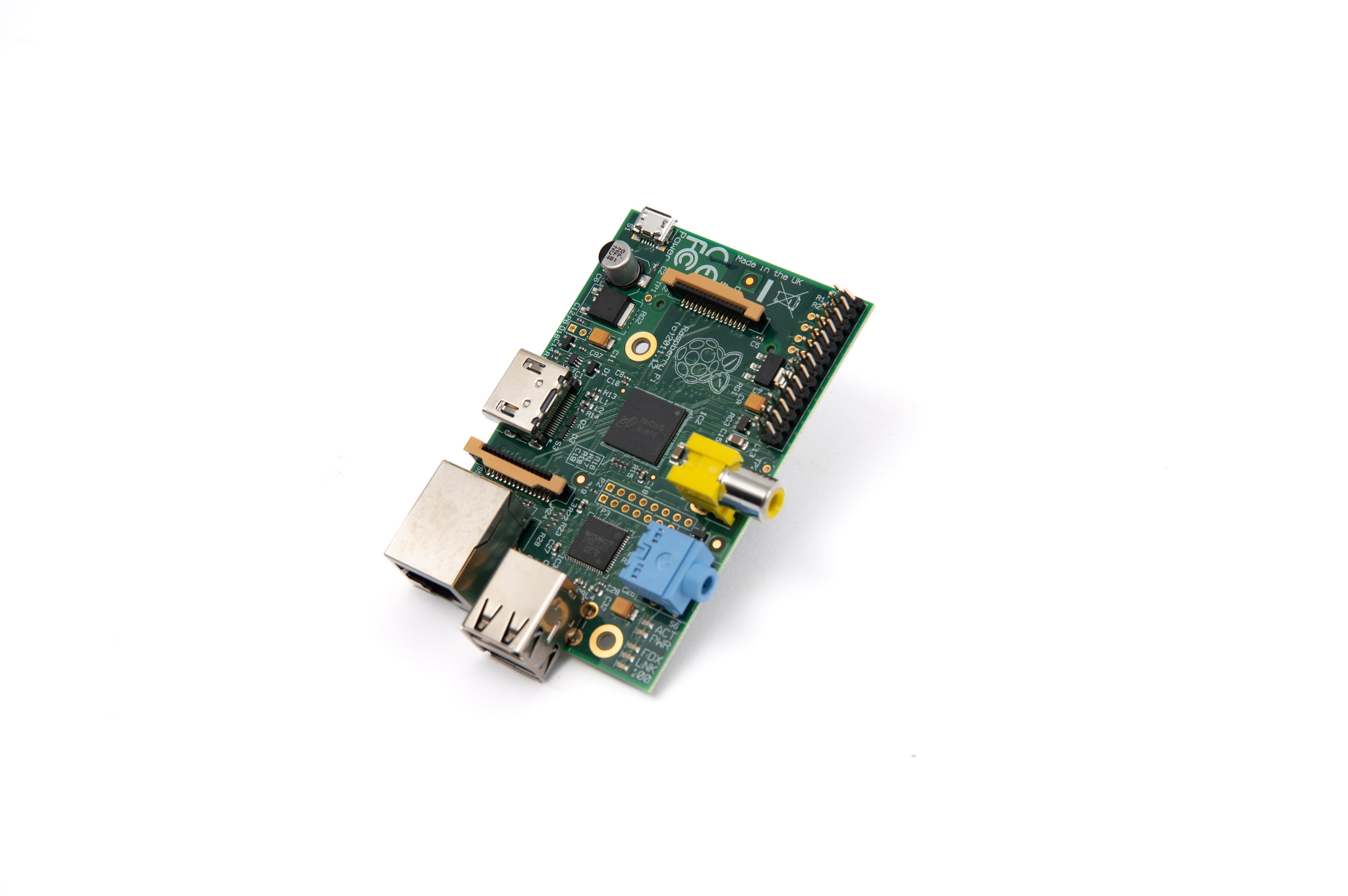 Raspberry Pi Mod. B (Heinz Nixdorf MuseumsForum CC BY-NC-SA)