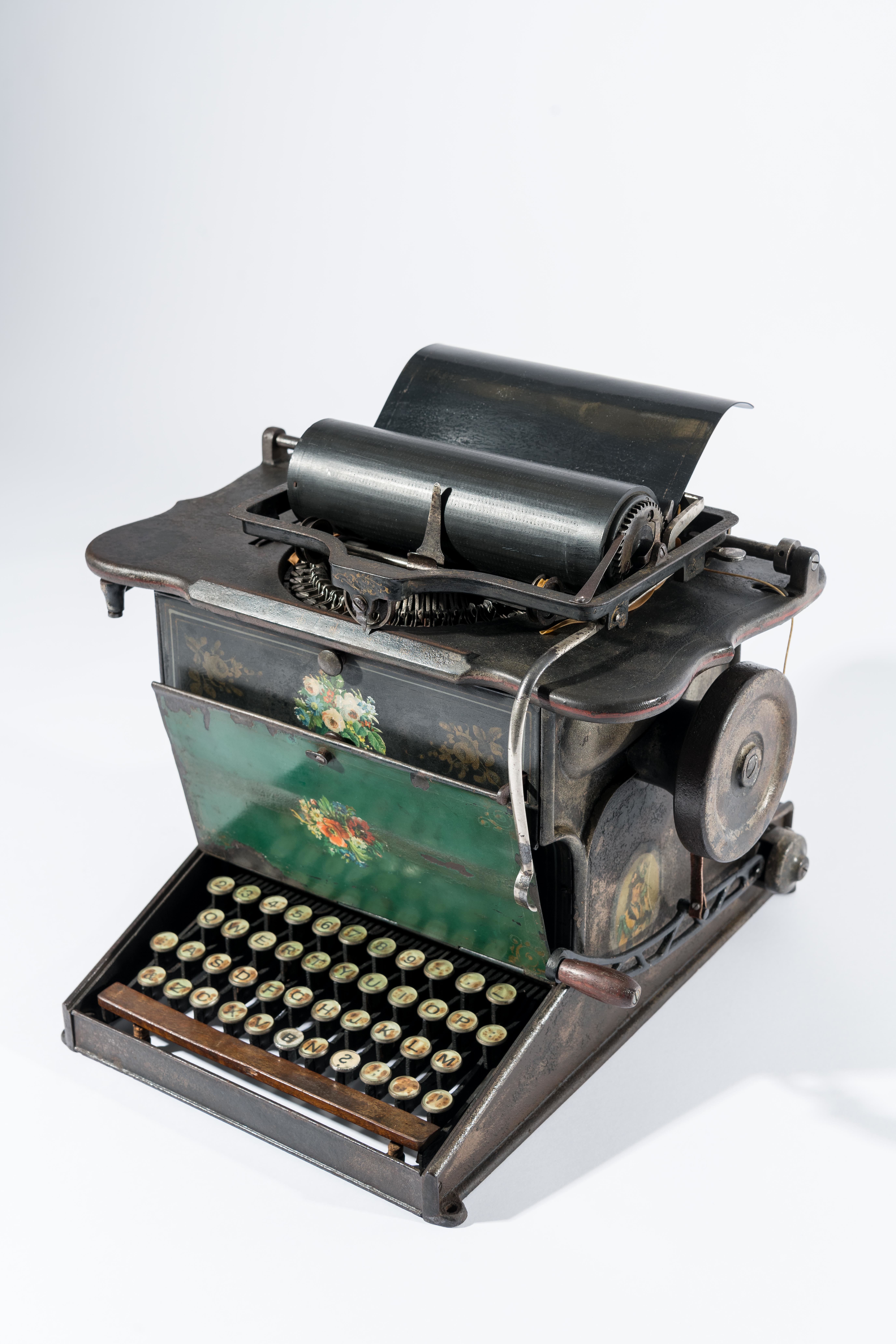 Sholes & Glidden Typewriter (Heinz Nixdorf MuseumsForum CC BY-NC-SA)