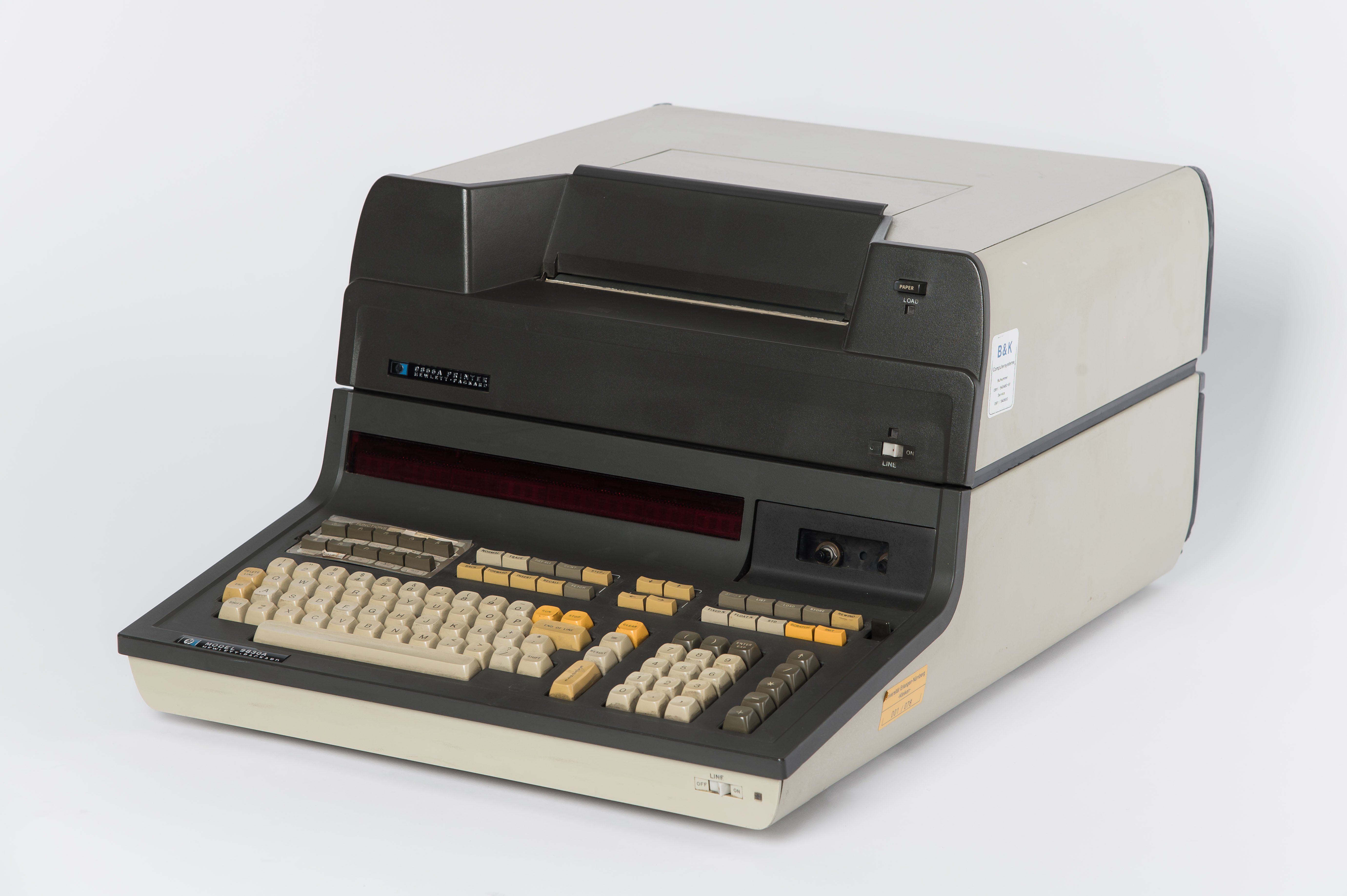 Hewlett Packard HP-9830A (Heinz Nixdorf MuseumsForum CC BY-NC-SA)