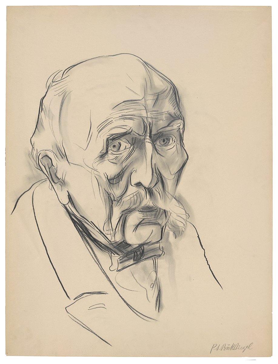 Kopf eines alten Mannes (Kunsthalle Bielefeld Public Domain Mark)