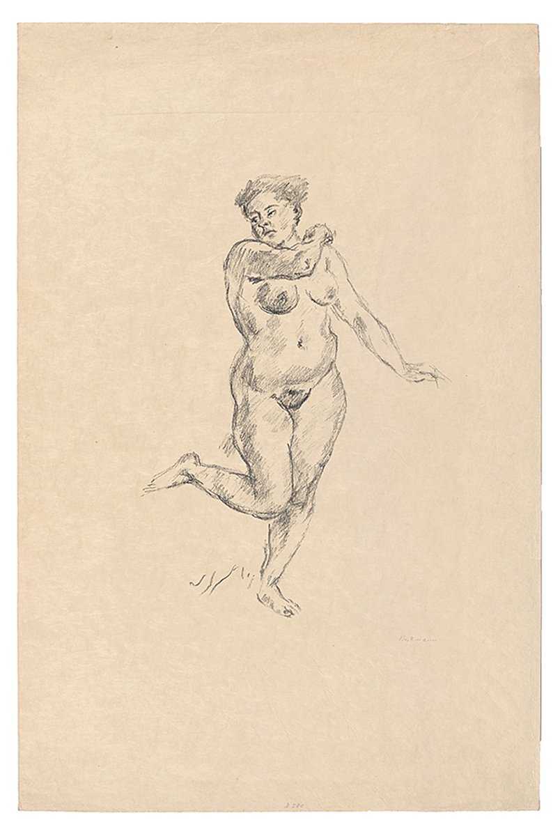 Weiblicher Akt (Kunsthalle Bielefeld Public Domain Mark)
