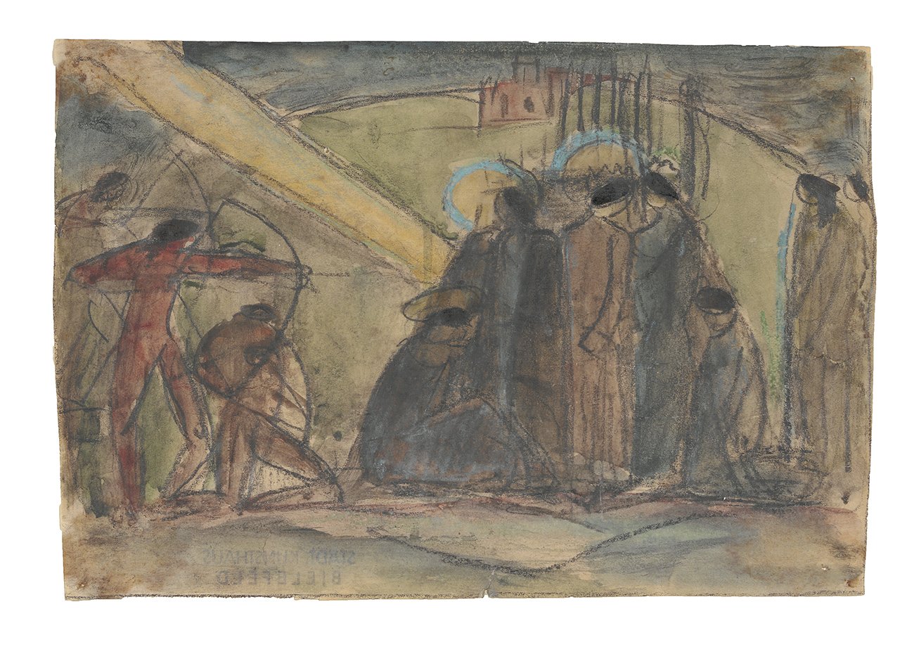 Erschießung der Ursulinerinnen (Kunsthalle Bielefeld Public Domain Mark)