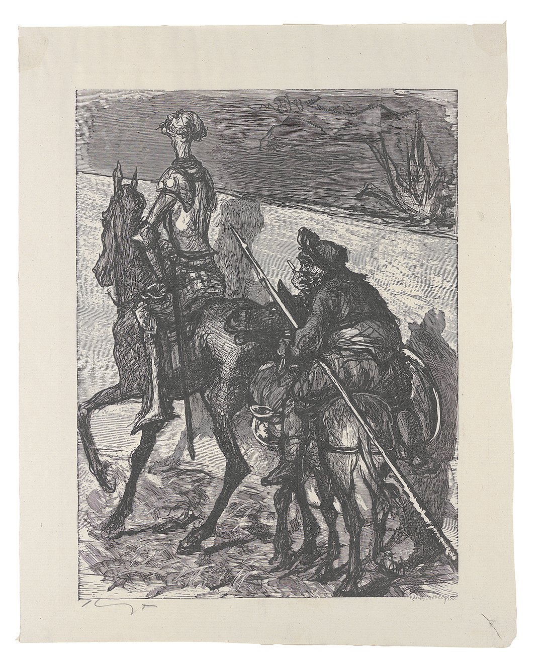 Don Quijote (Kunsthalle Bielefeld Public Domain Mark)