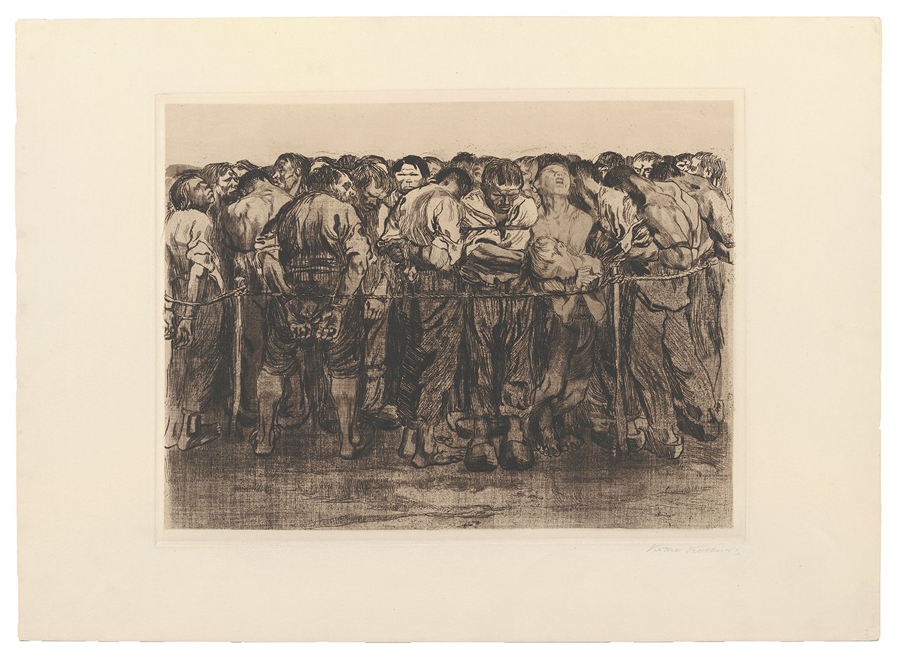 Bauernkrieg. Blatt 7: Die Gefangenen (Kunsthalle Bielefeld Public Domain Mark)