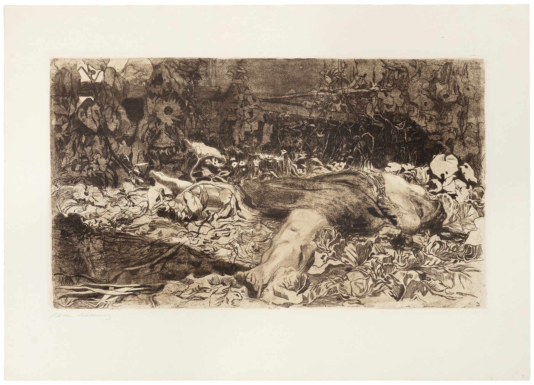 Bauernkrieg. Blatt 2: Vergewaltigt (Kunsthalle Bielefeld Public Domain Mark)