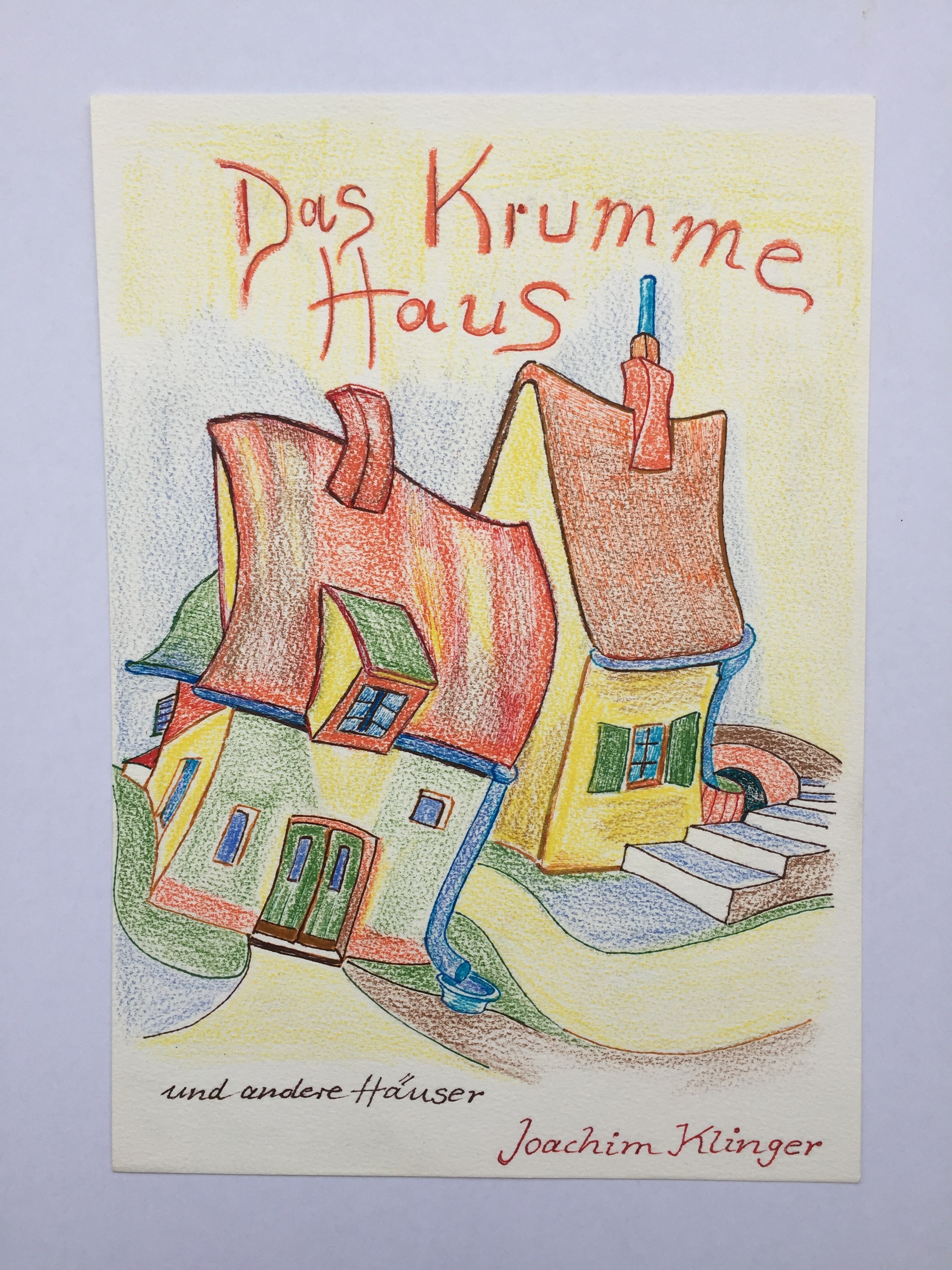 "Das krumme Haus und andere Häuser", Titelblatt (Märchenmuseum Bad Oeynhausen CC BY-NC-SA)