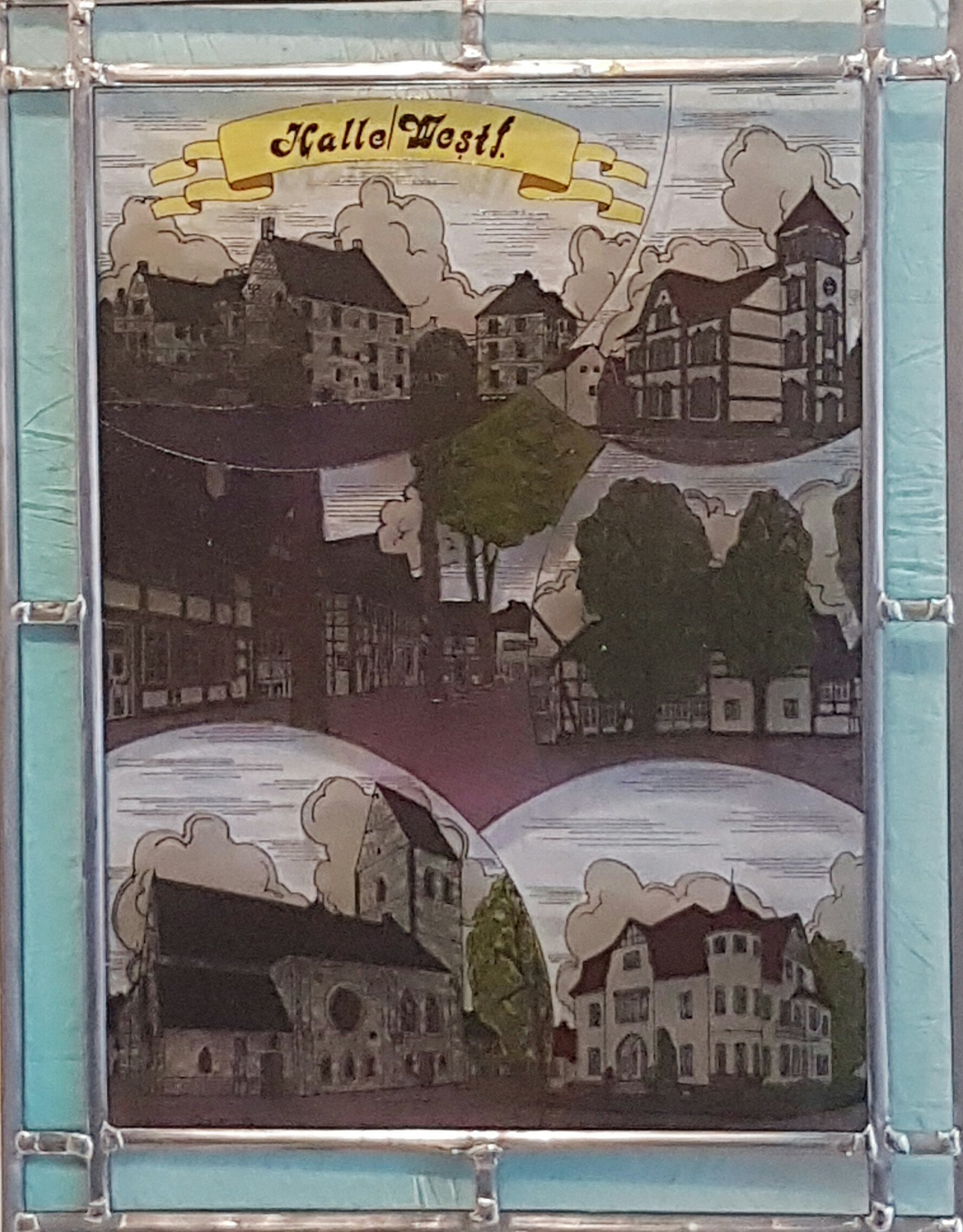 Bleiglasbild von Halle (Westf.) (Haller ZeitRäume CC BY-NC-SA)
