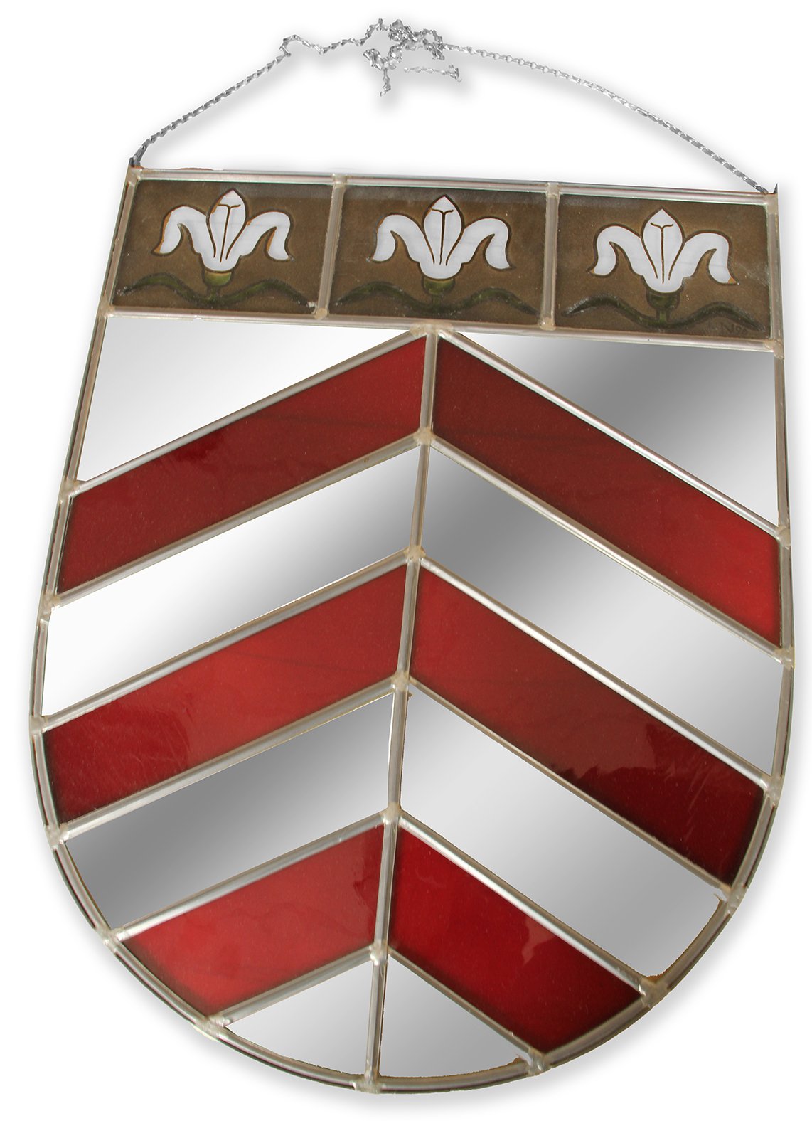 Bleiglas Wappen der Stadt Halle (Westf.) (Haller ZeitRäume CC BY-NC-SA)