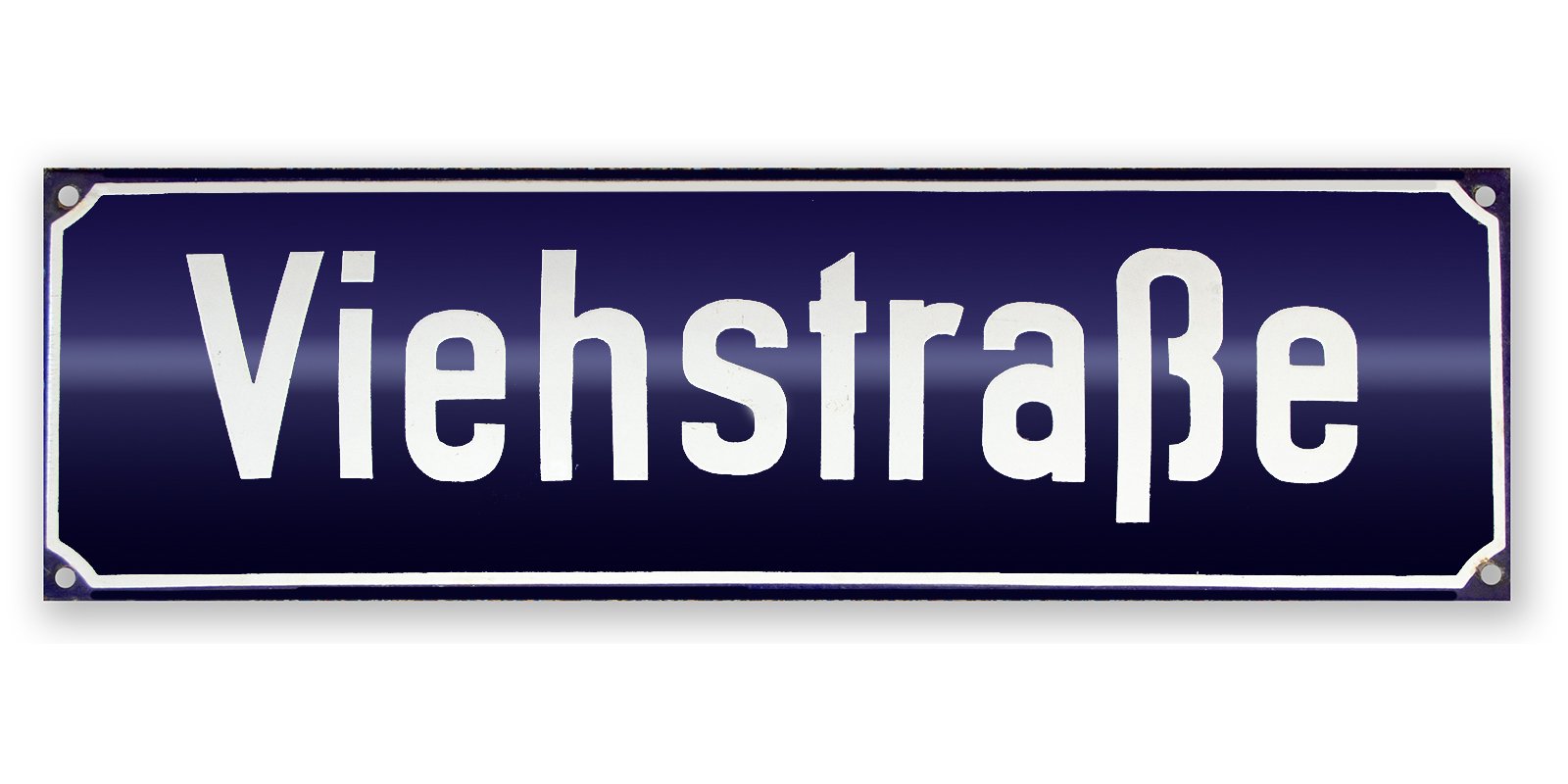 Straßenschild Viehstraße (Haller ZeitRäume CC BY-NC-SA)