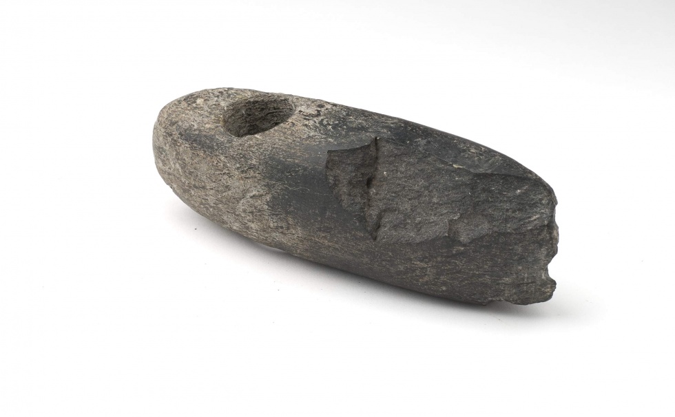 Axt aus Felsgestein (Lippisches Landesmuseum Detmold CC BY-NC-SA)