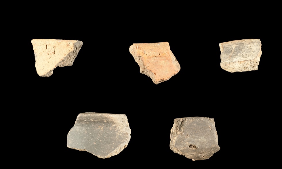 Verschiedene Keramikgefäße (Lippisches Landesmuseum Detmold CC BY-NC-SA)