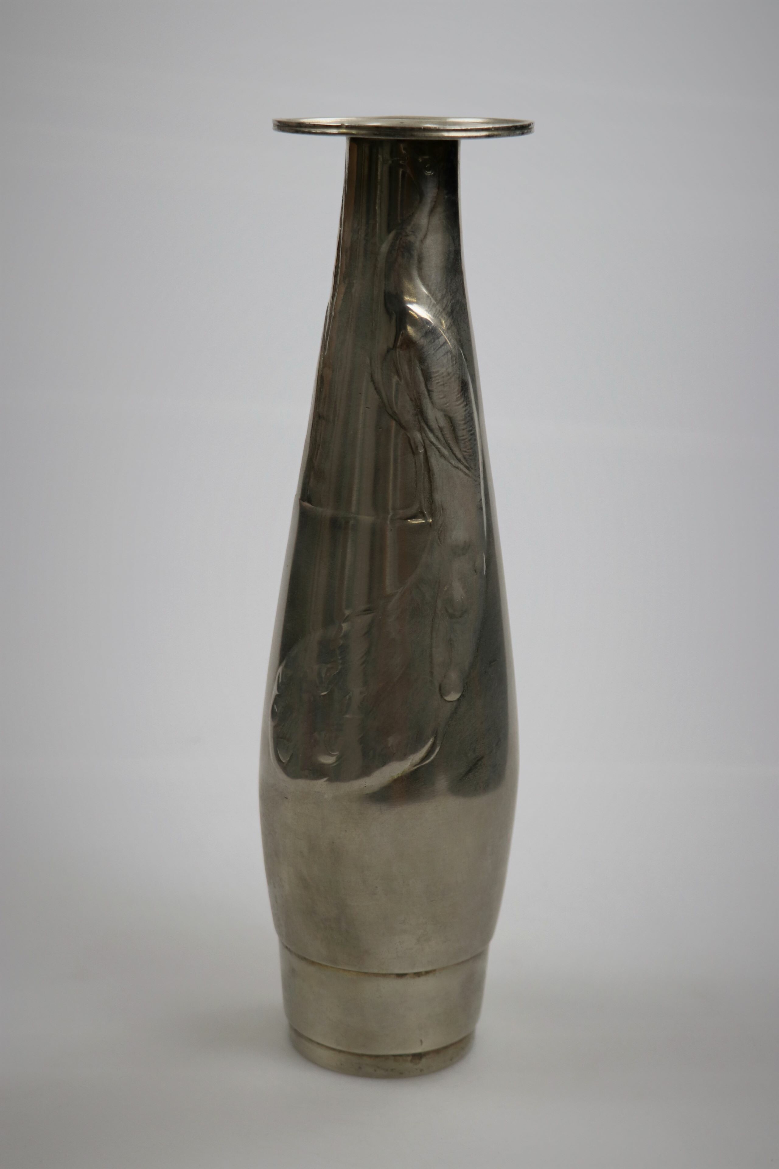 Vase mit Pfau, Kayser 4639 (KreisMuseum Zons CC BY-NC-SA)