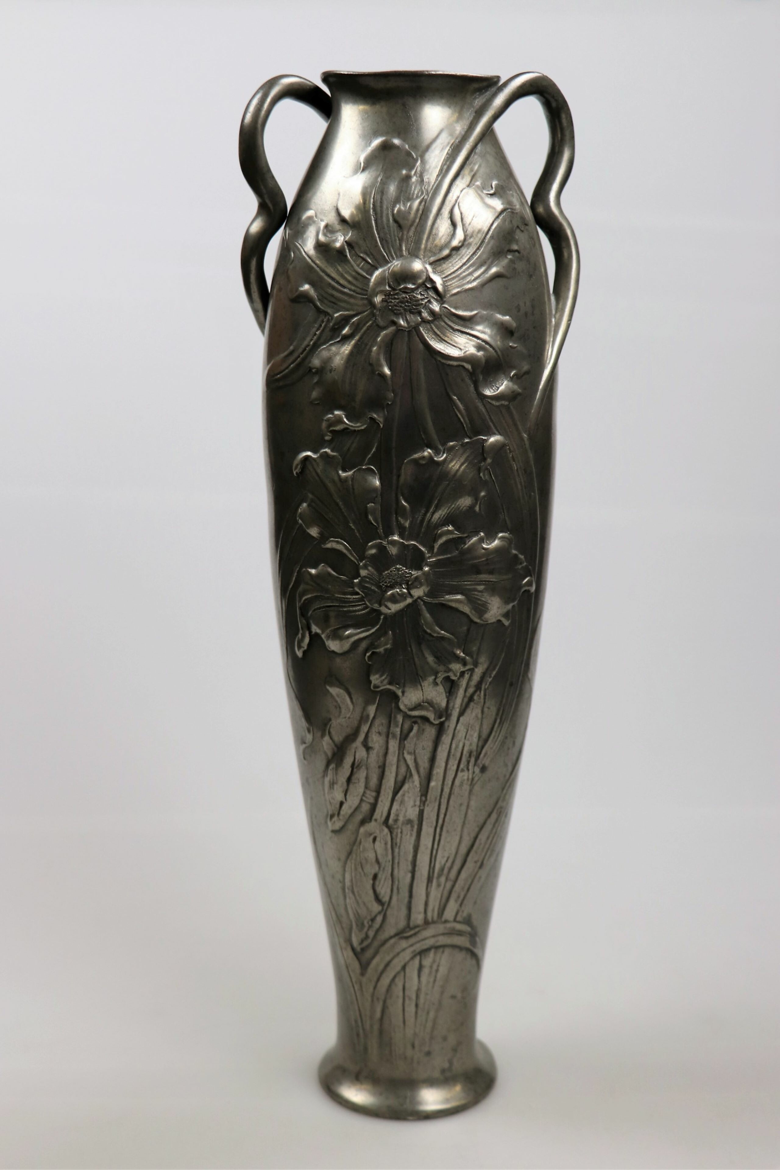 Vase mit Mohnmotiv, van Hauten 1226 (KreisMuseum Zons CC BY-NC-SA)