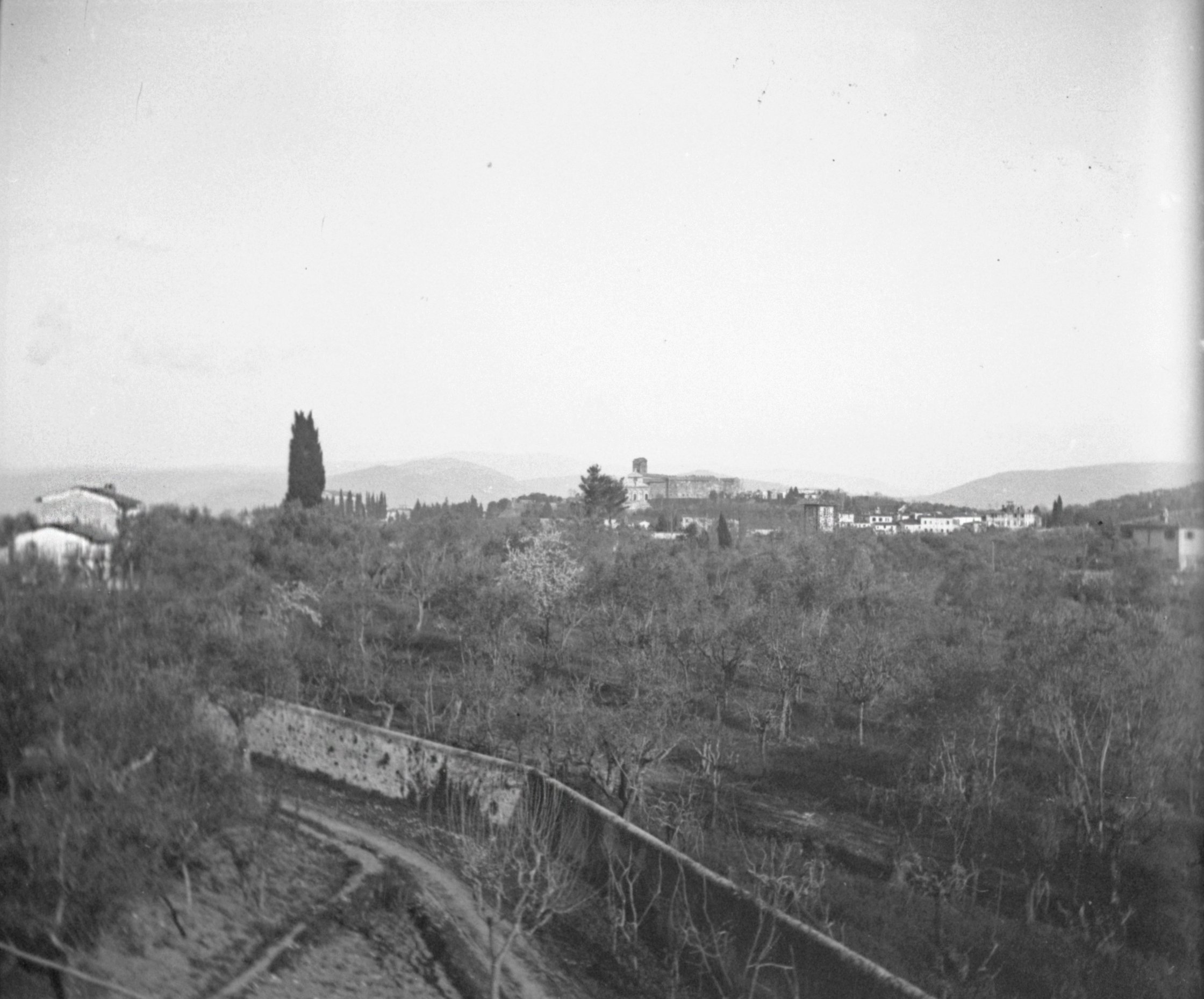 San Miniato vom Boboli-Garten in Florenz (März/April 1902), 87160 sn R_o (DRM CC BY-NC-SA)