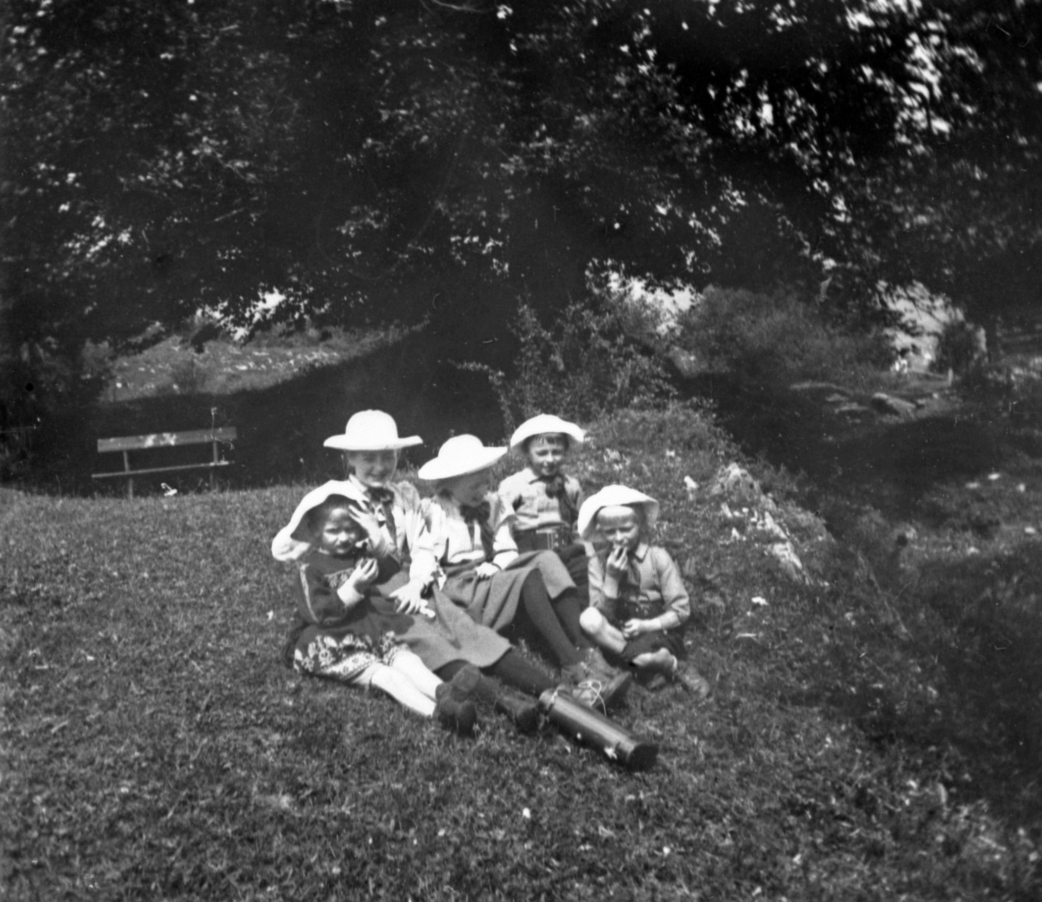 Kinder der Familie Hofmeier in Flims (Sommer 1901), 87063 sn L_o (DRM CC BY-NC-SA)