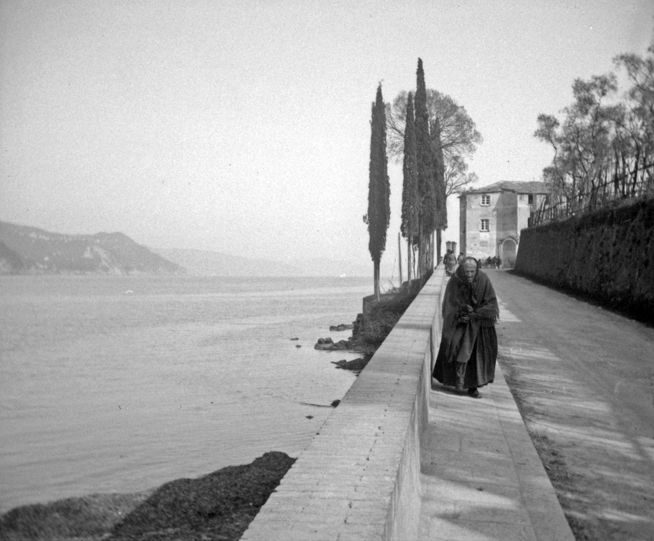 Uferstraße in San Michele di Pagana (März/April 1903), 87316 sn R_o (DRM CC BY-NC-SA)