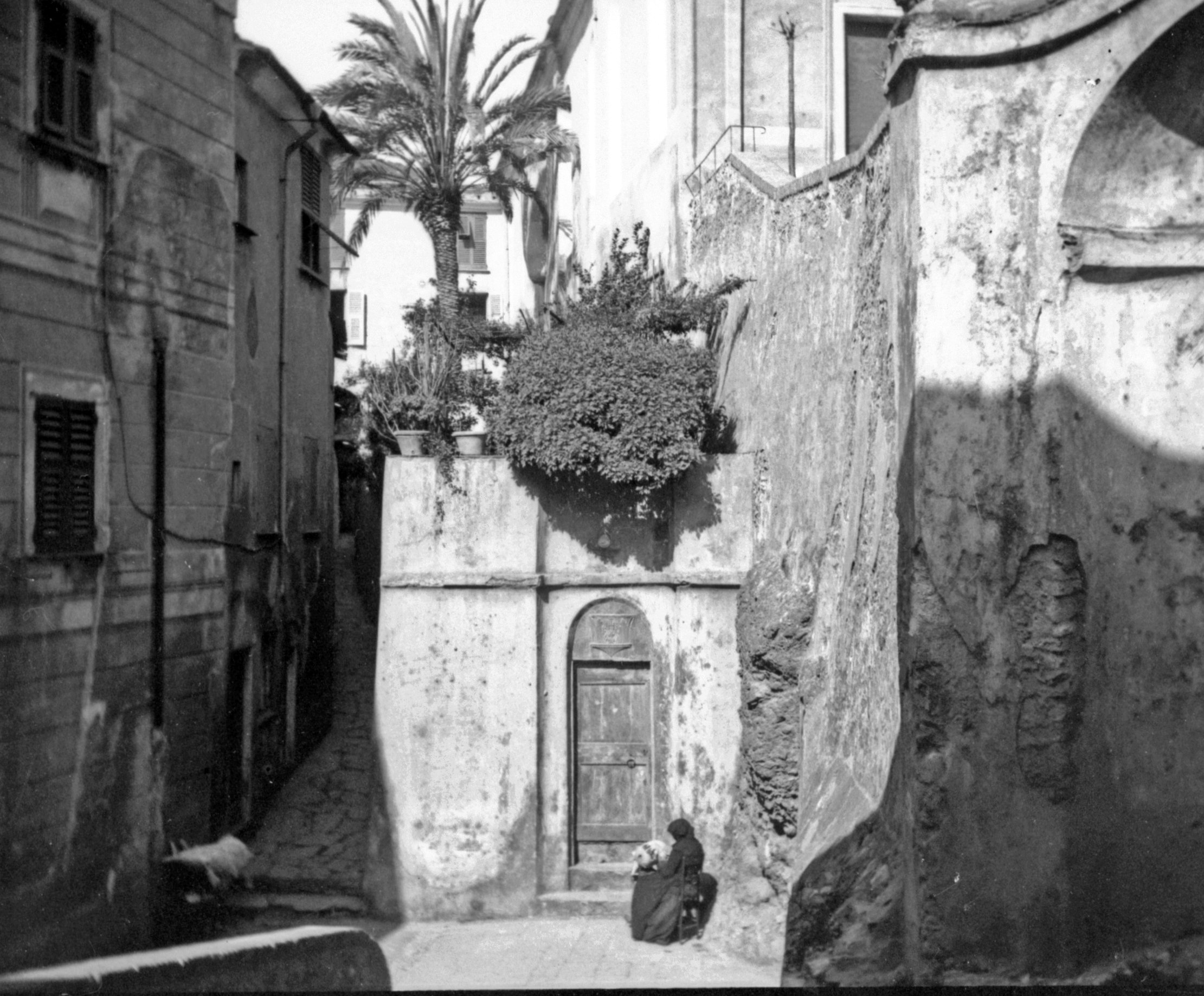 Salita della Chiesa in Portofino (März/April 1903) 87340 sn R_o.jpg (DRM CC BY-NC-SA)
