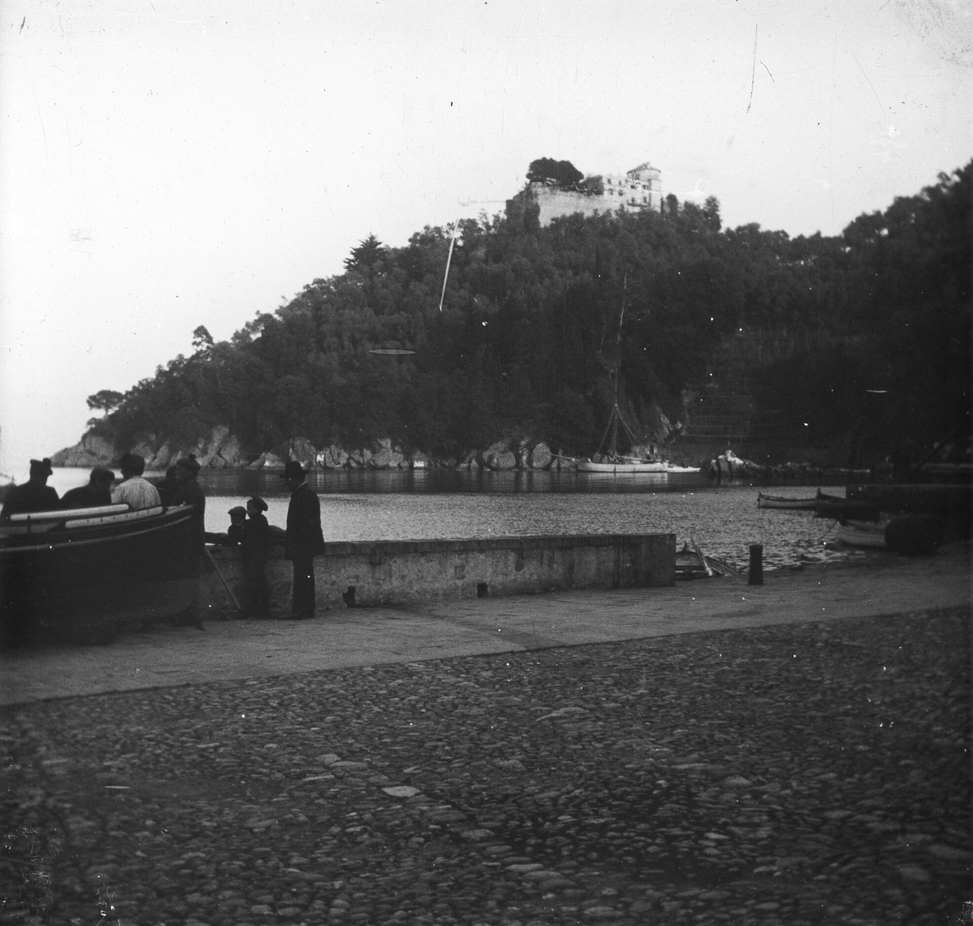 Hafen von Portofino (März/April 1903), 87343 sd R (DRM CC BY-NC-SA)