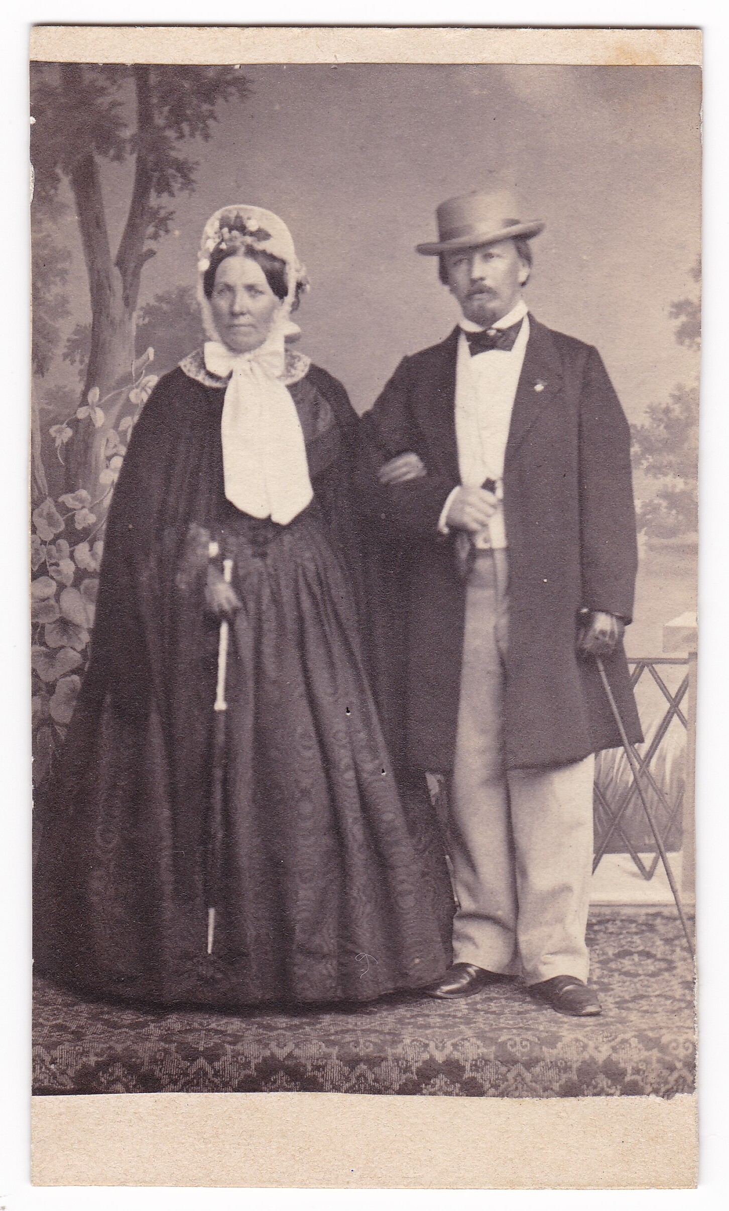 Amalia und Johan van Moorrees (um 1865), 88188 p (DRM CC BY-NC-SA)