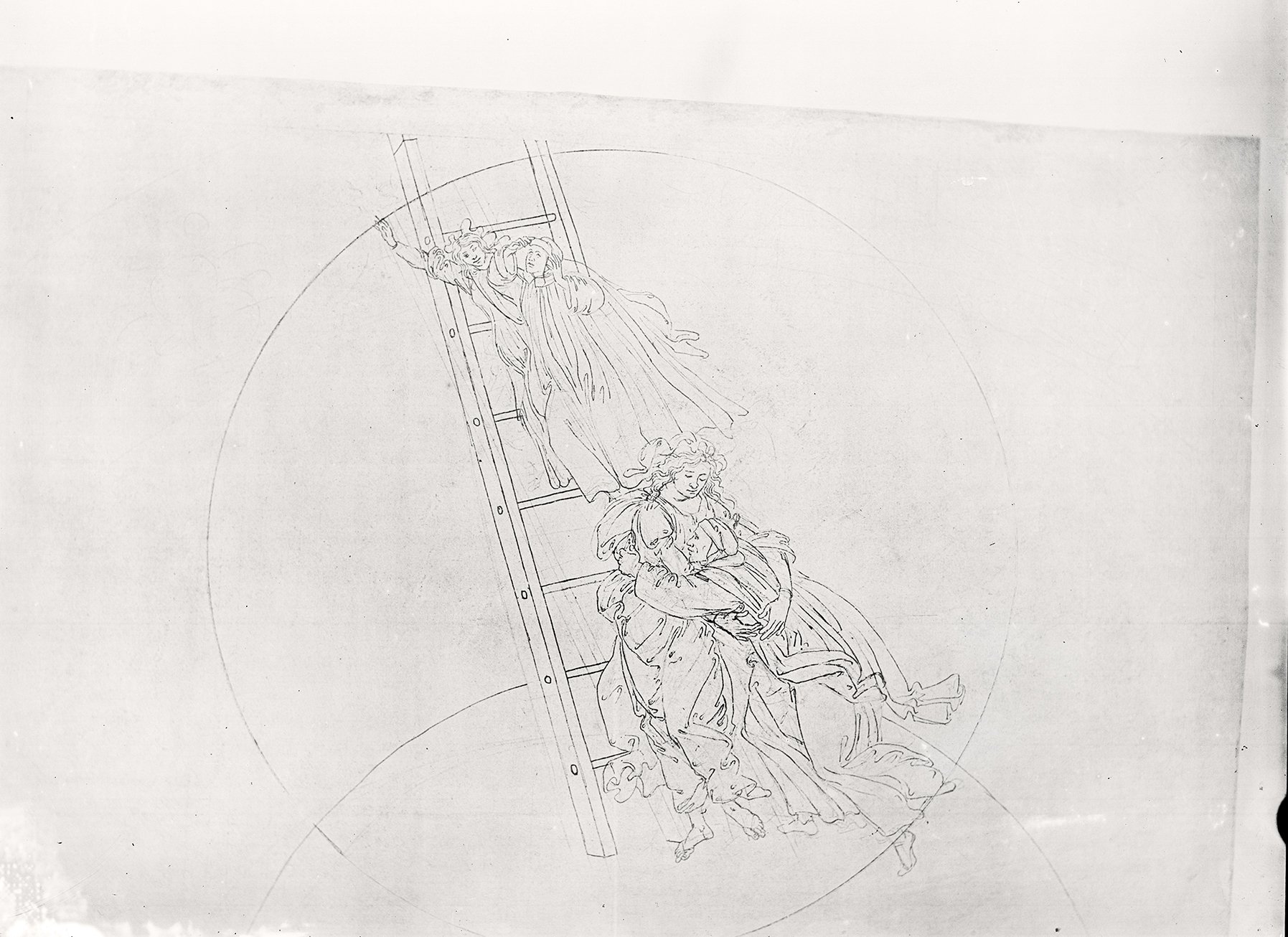 Kupferstich von Sandro Botticelli: Dantes Göttliche Komödie, Paradiso XXII, 86131_o (DRM CC BY-NC-SA)
