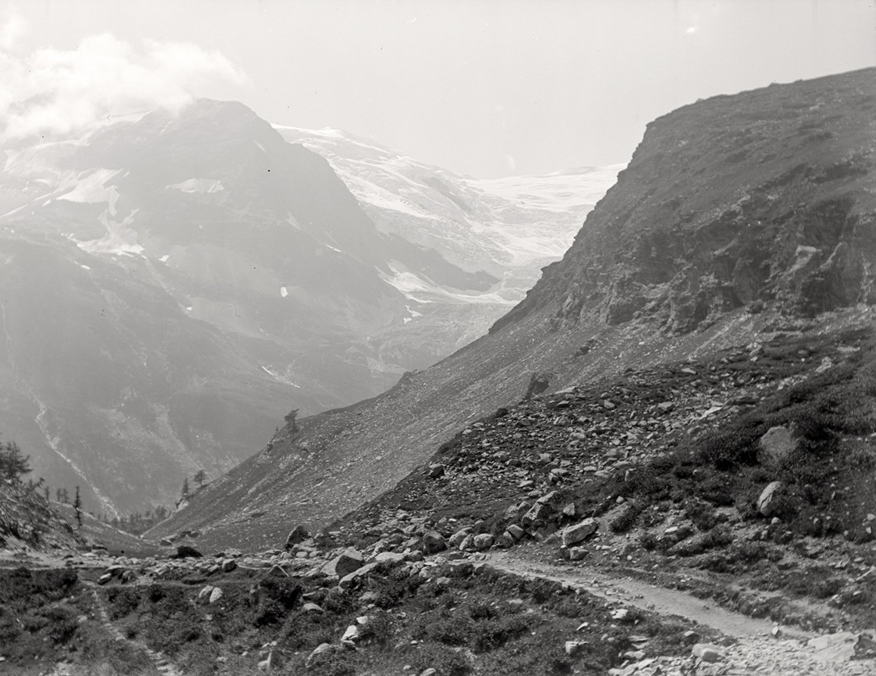 Val Poschiavo von unterhalb des Lago Bianco (29.08.1895), 86169_o (DRM CC BY-NC-SA)