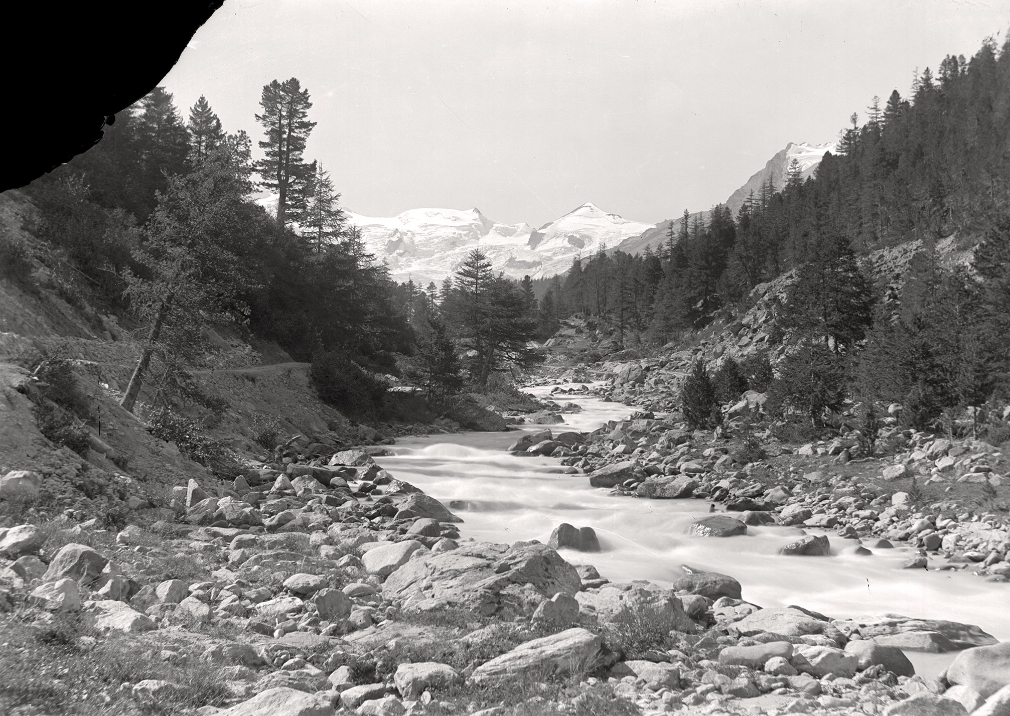 Val Roseg von der Gletscherbank (31.08.1895), 86094_o (DRM CC BY-NC-SA)