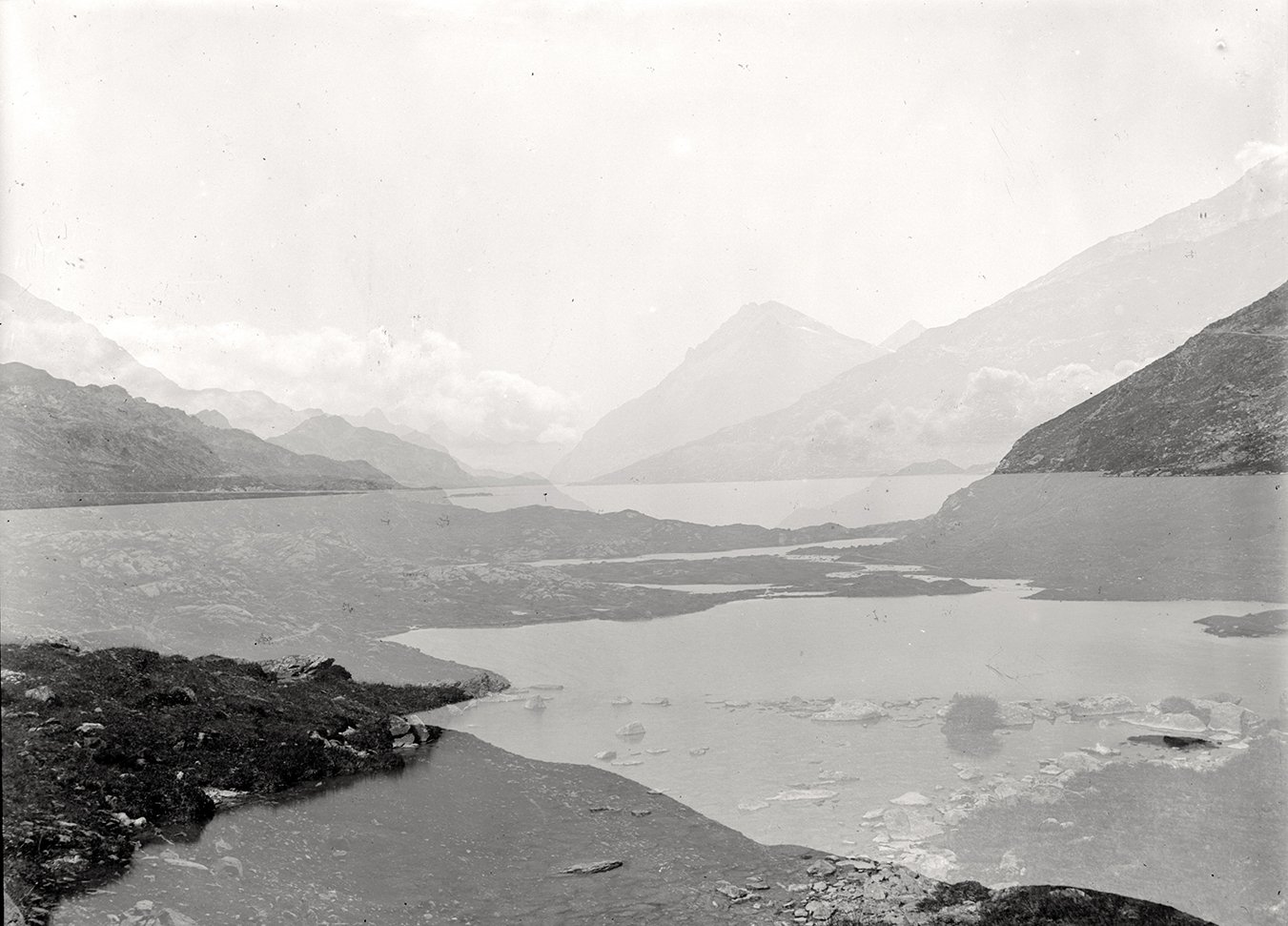 Doppelbelichtung des Lago Bianco am Berninapass (29.08.1895), 86178_o (DRM CC BY-NC-SA)