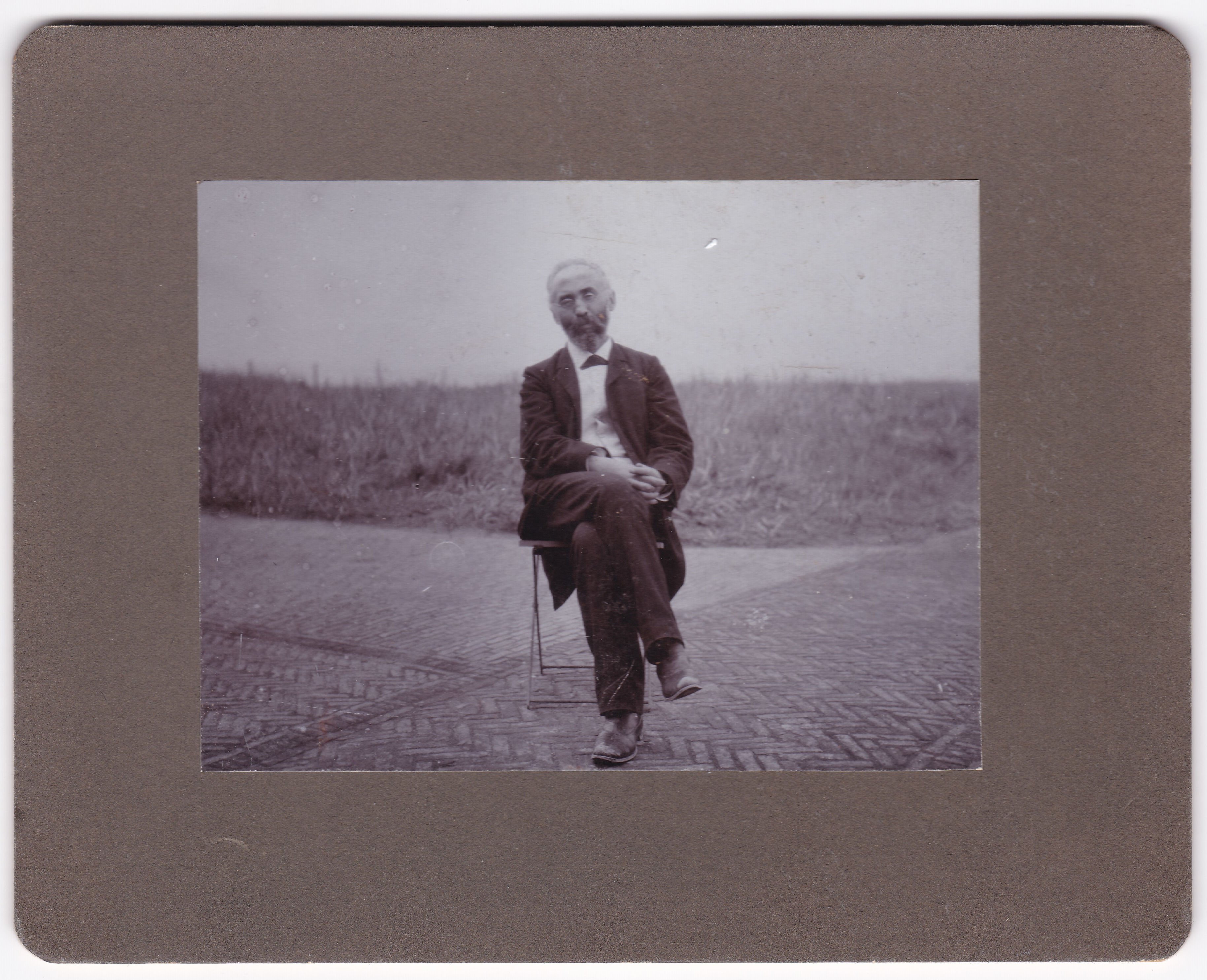 Hendrik Antoon Lorentz in Leiden (Januar 1905) (DRM CC BY-NC-SA)