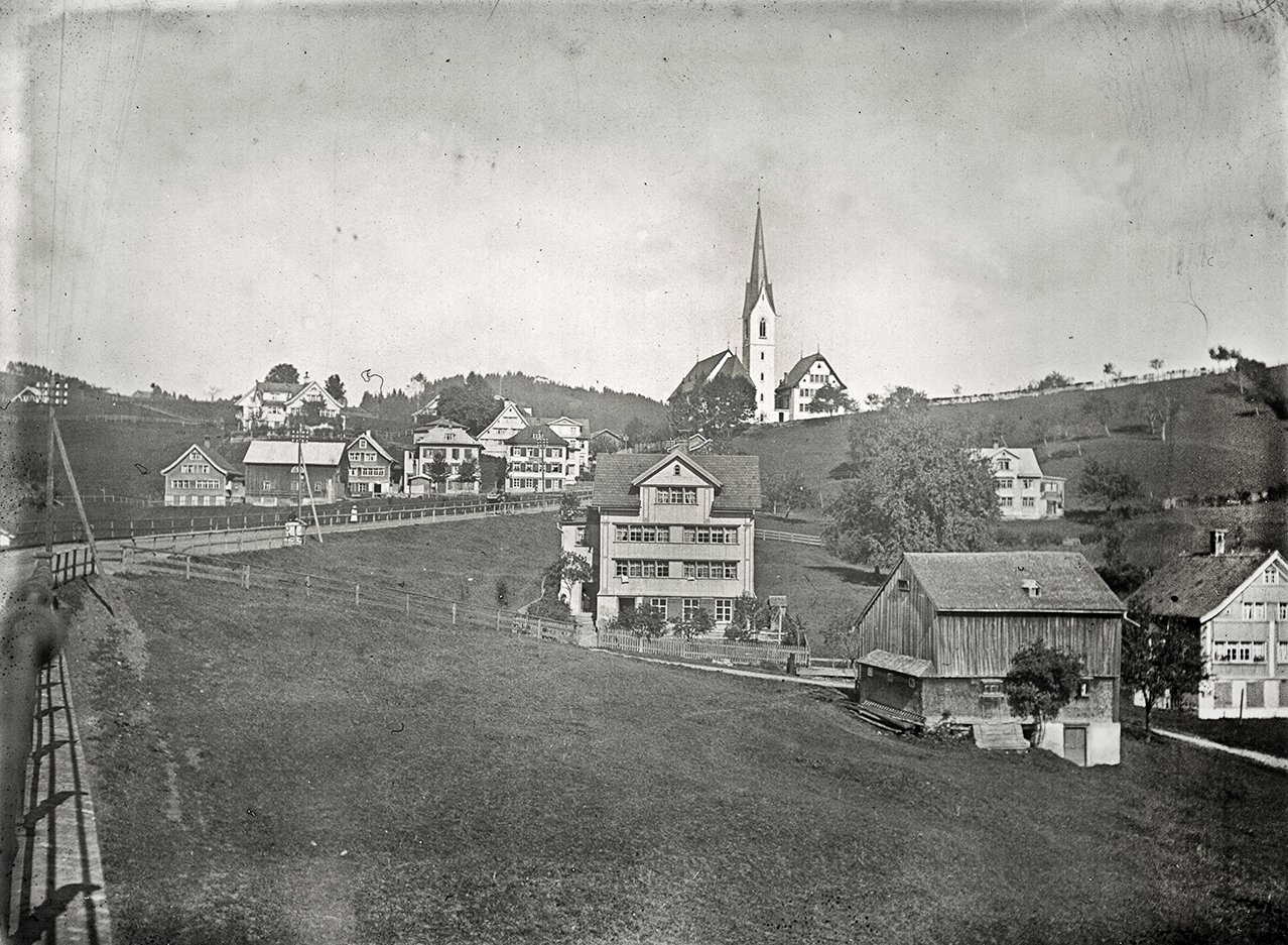Katholische Kirche in Teufen (27.09.1896), 86278_o (DRM CC BY-NC-SA)