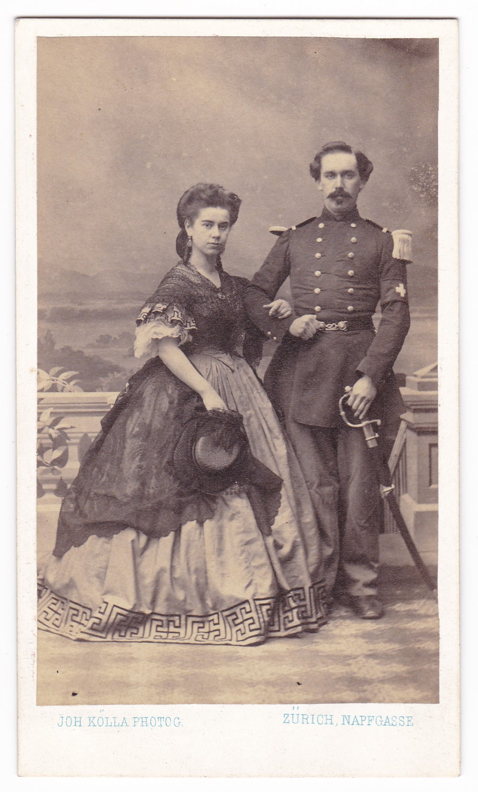 Louise Cosulich von Pecine, geb. Sitterding als Mathilde und Wilhelm Rosner als Wilhelm Tell (März 1863), 88250 p (DRM CC BY-NC-SA)