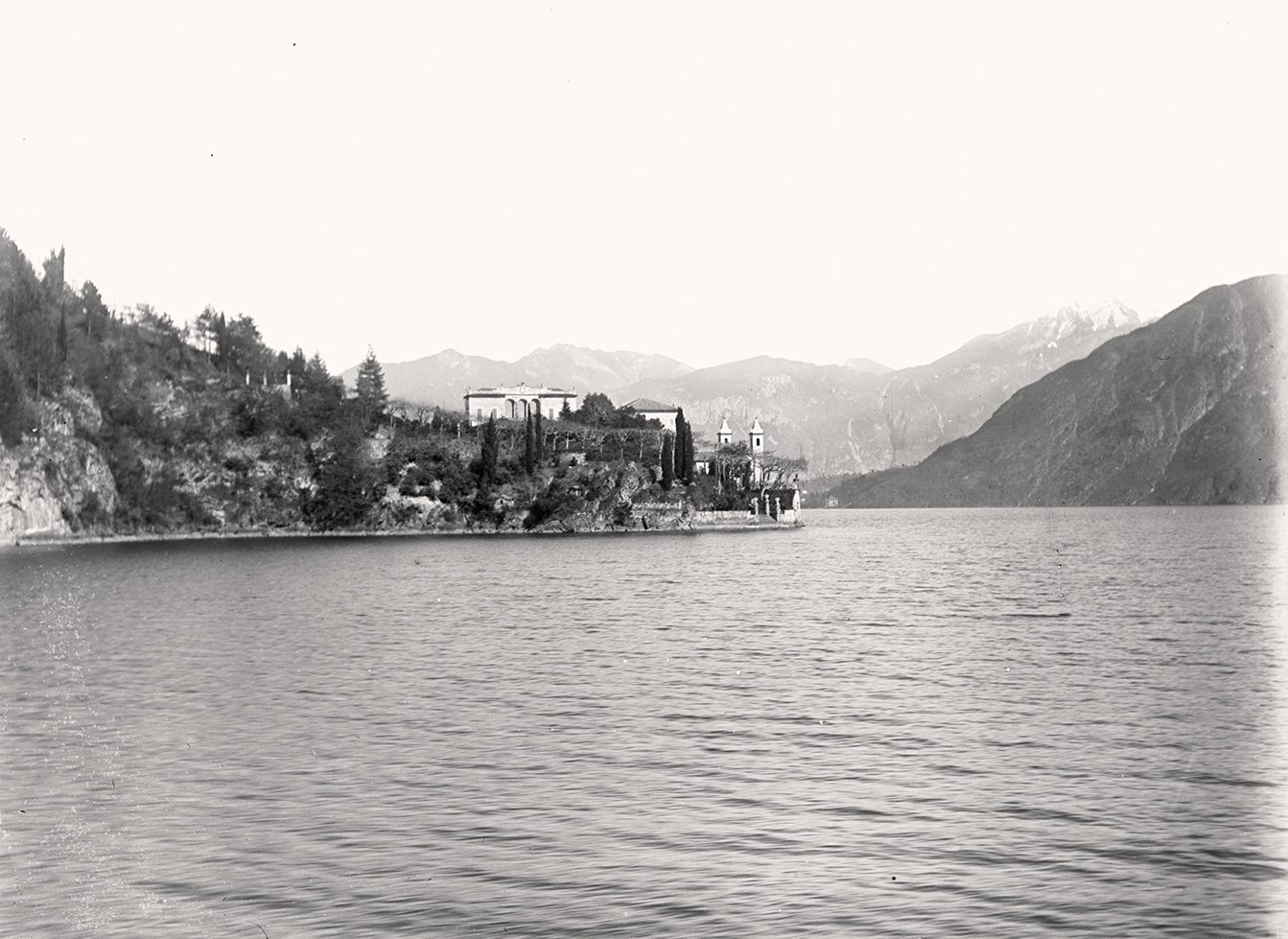 Villa del Balbianello vom Dampfboot (03.04.1897), 86418_o (DRM CC BY-NC-SA)