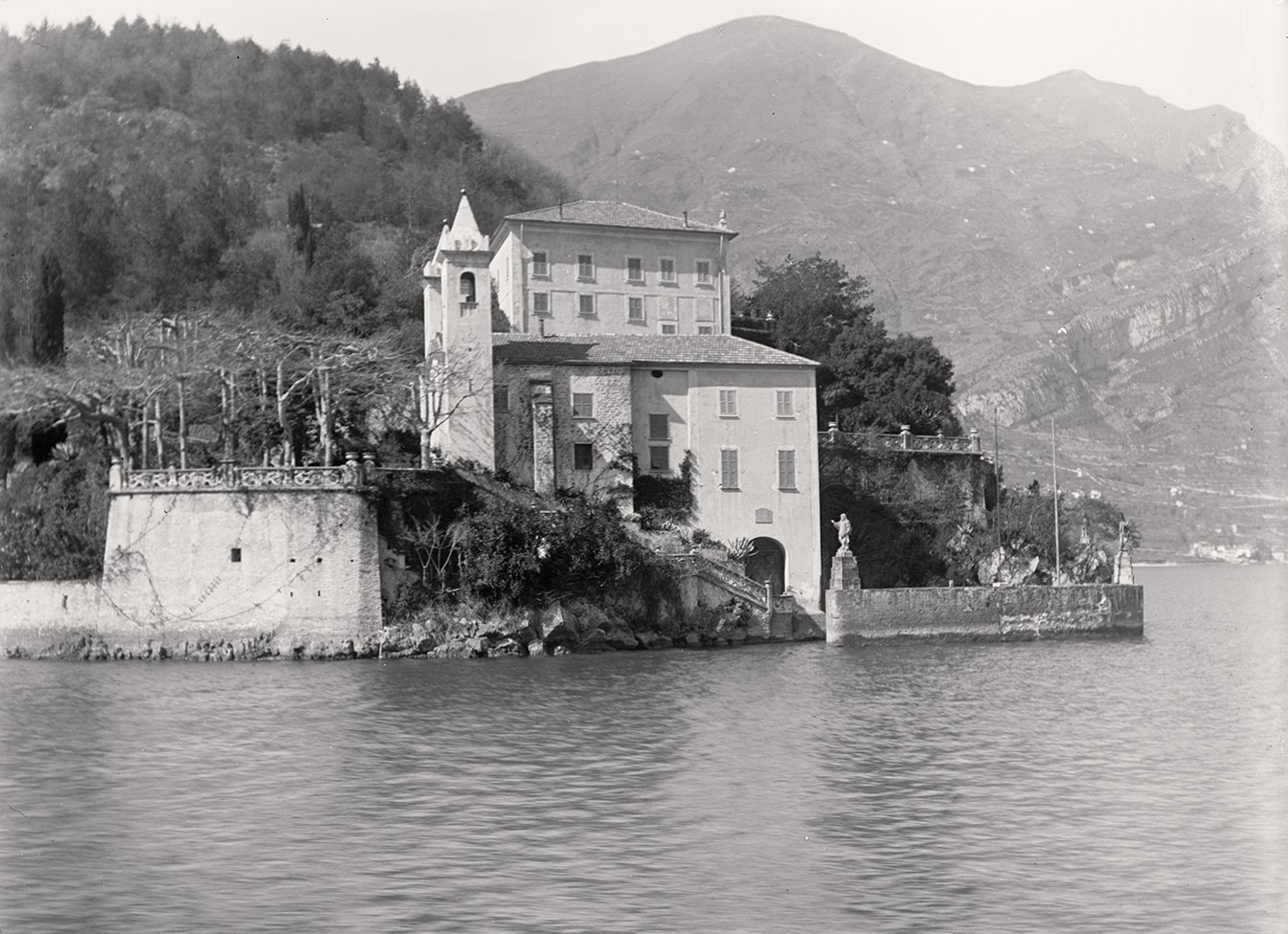 Villa del Balbianello vom Dampfboot (03.04.1897), 86420_o (DRM CC BY-NC-SA)